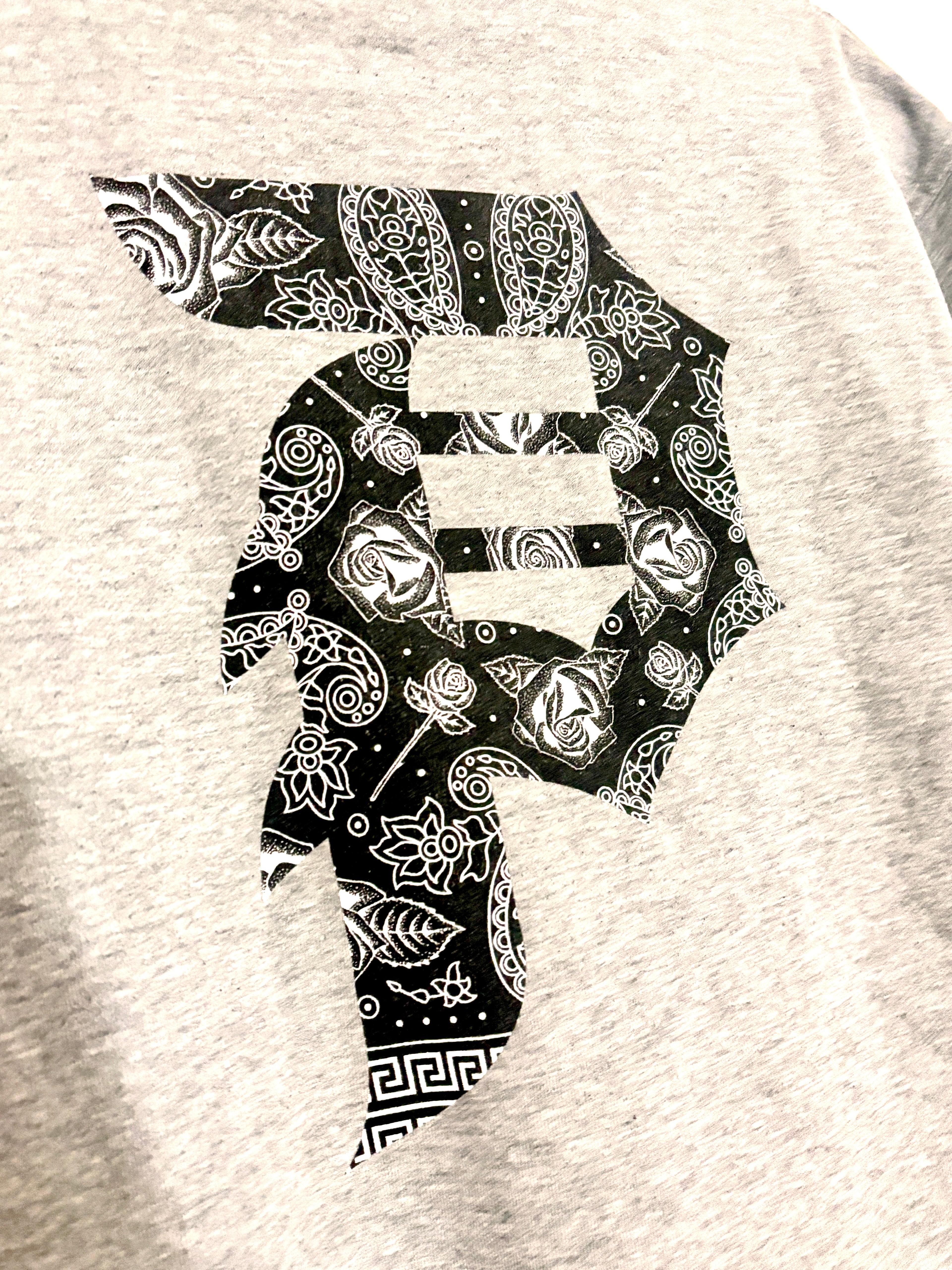 Poleron Primitive Paisley - Grey
