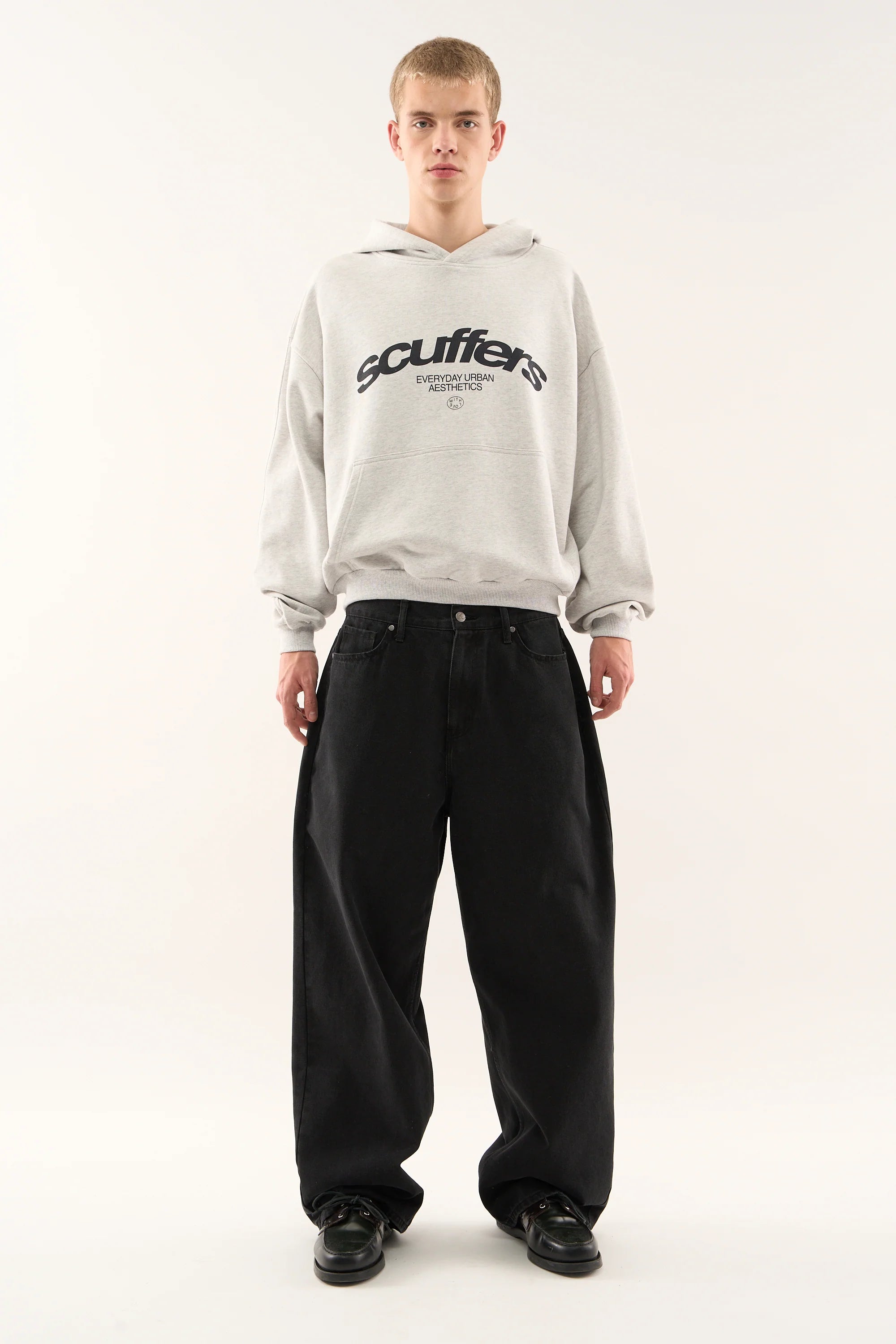 Poleron Scuffers icónic - Grey