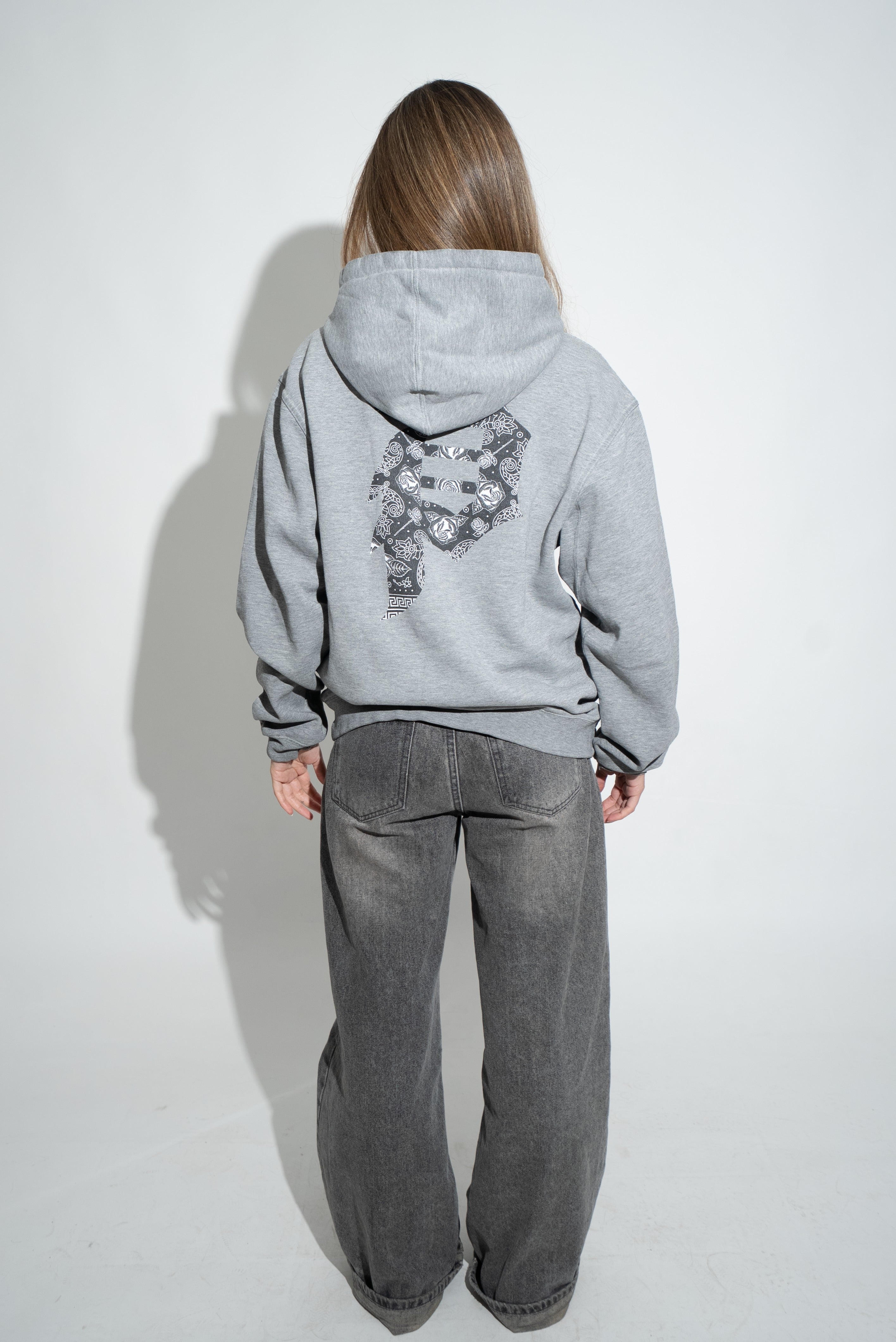 Poleron Primitive Paisley - Grey