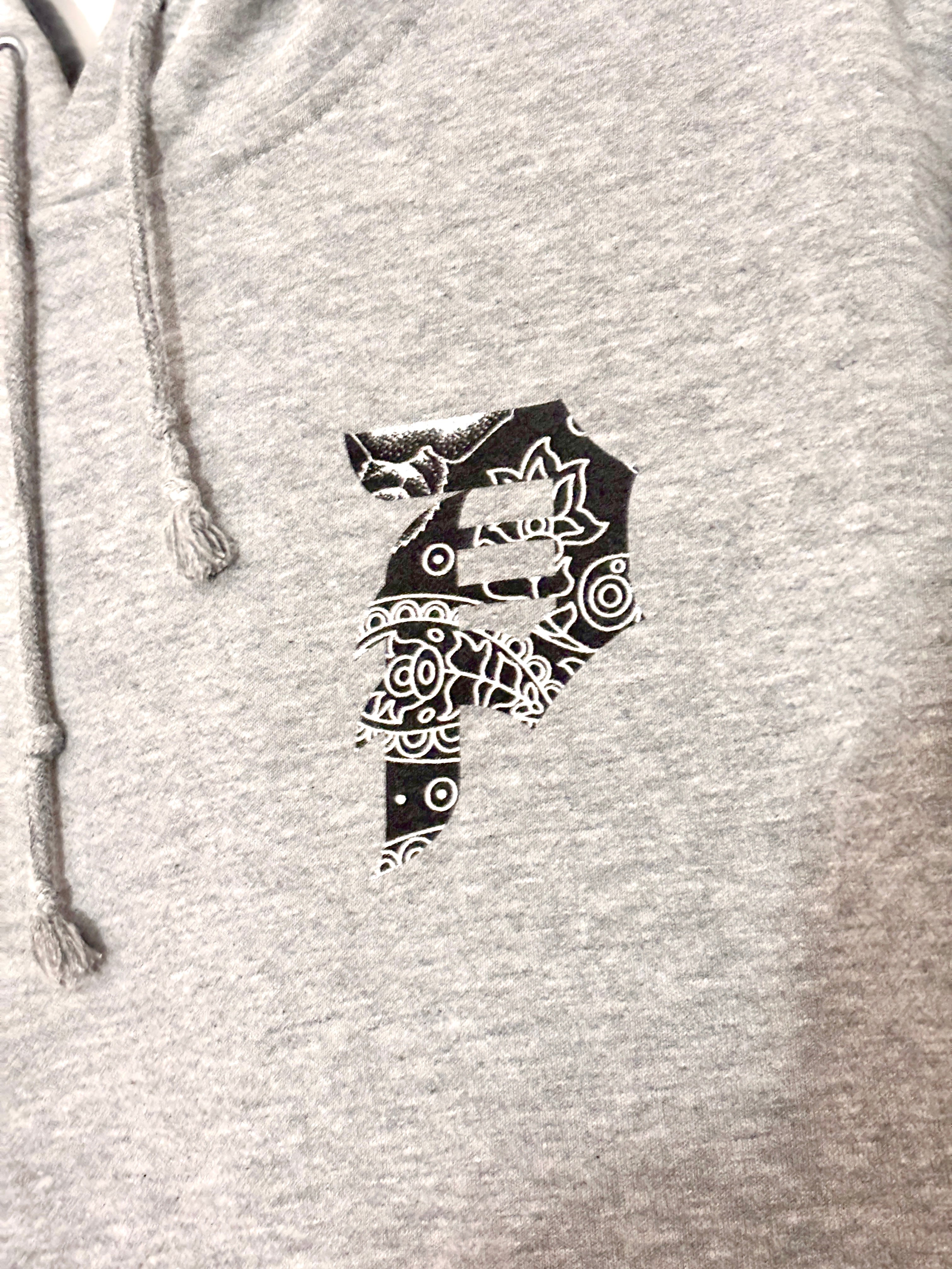 Poleron Primitive Paisley - Grey