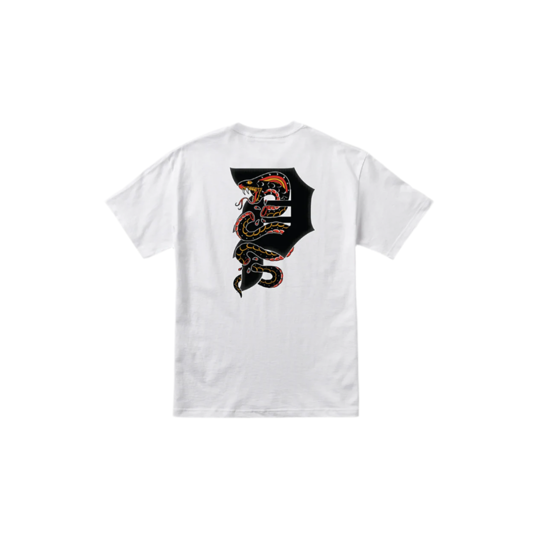 Polera Primitive Danger - White