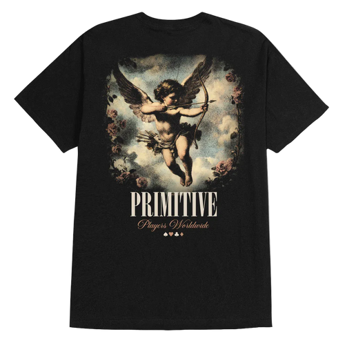 Polera Primitive Players HW - Black