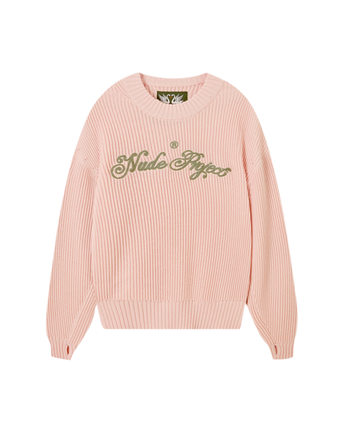 Knit Sweater Pink-Nude Project
