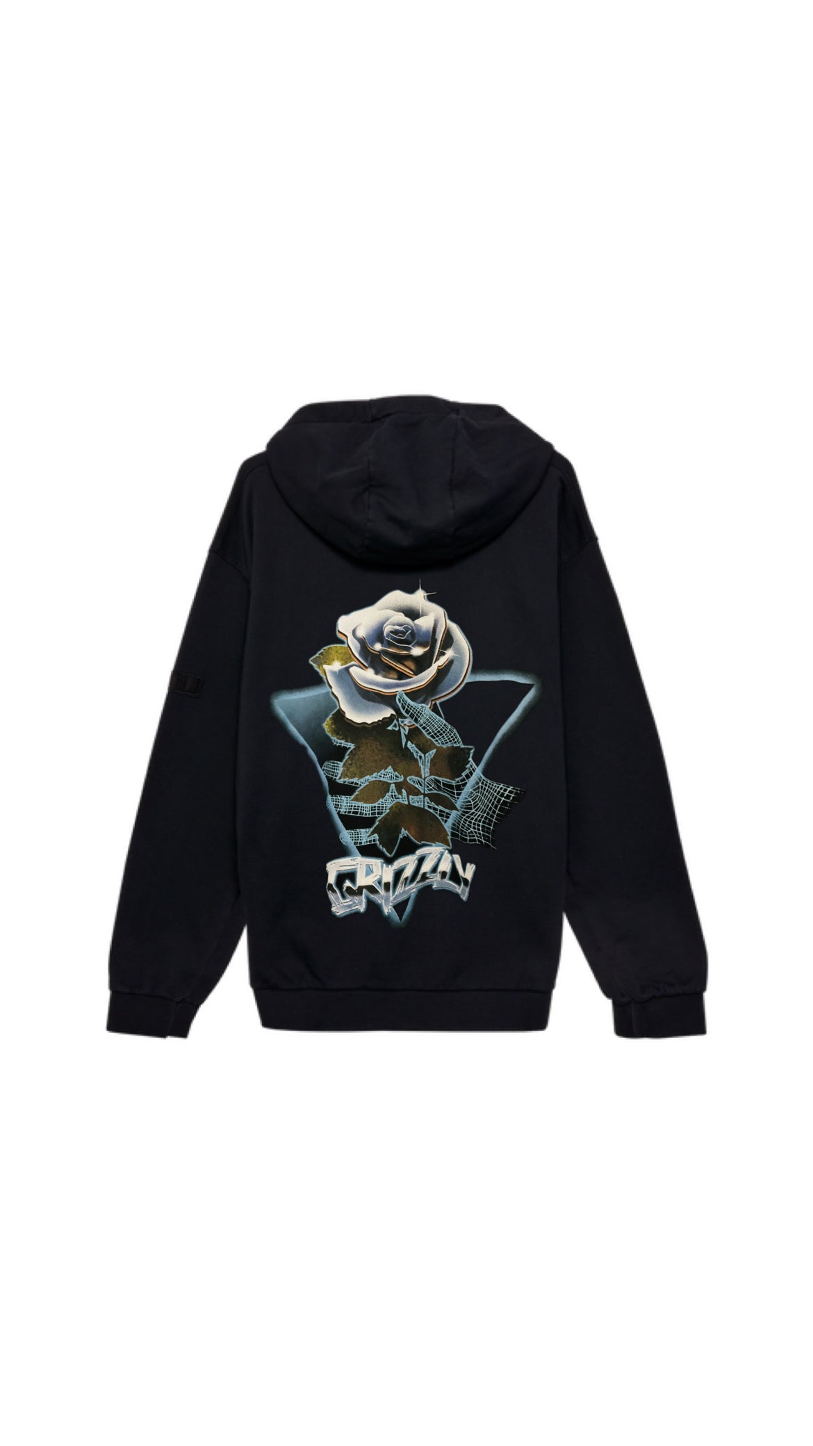 Poleron Grizzly Roses - Black