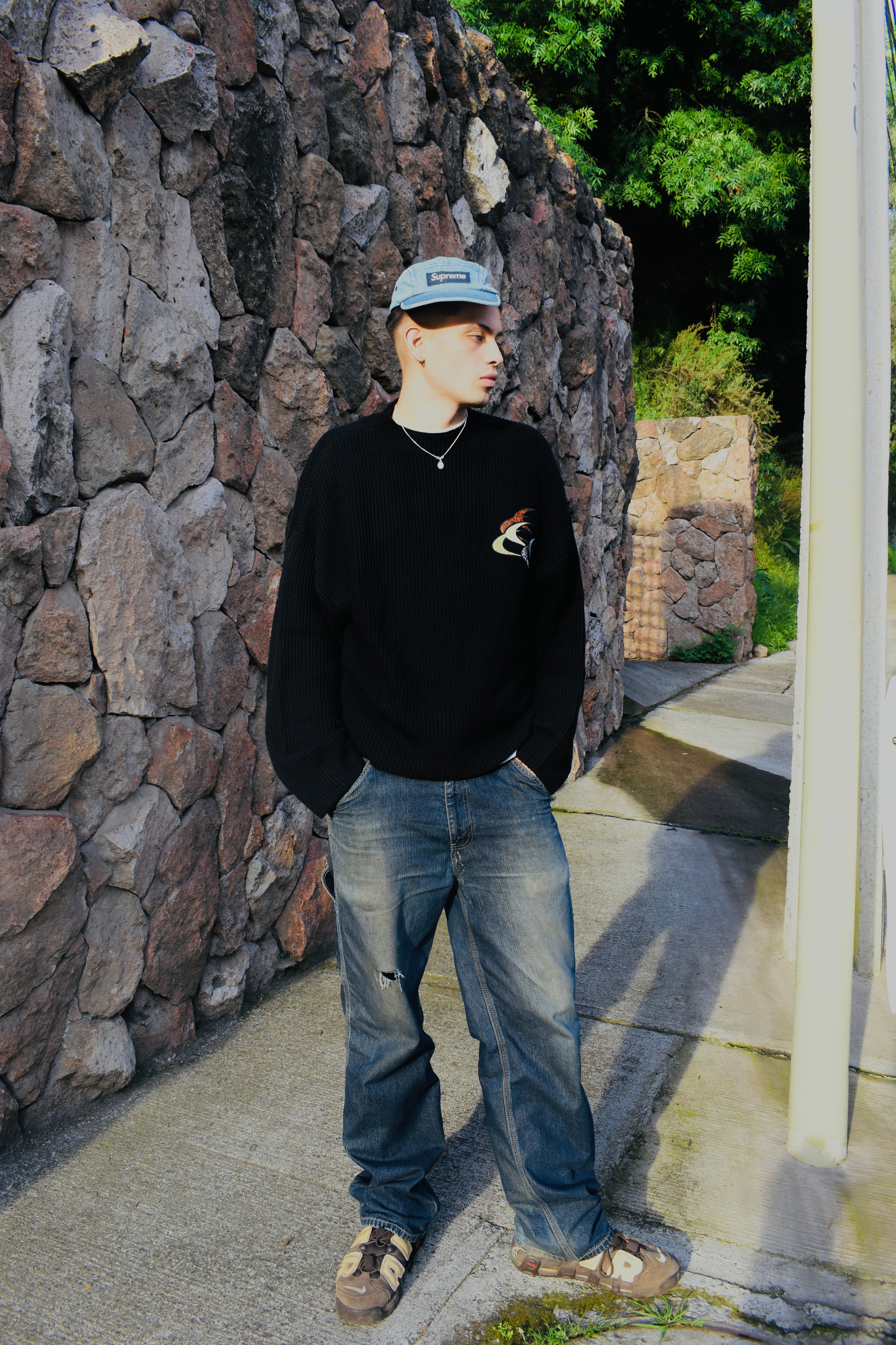 Knit Scuffers animal - Black