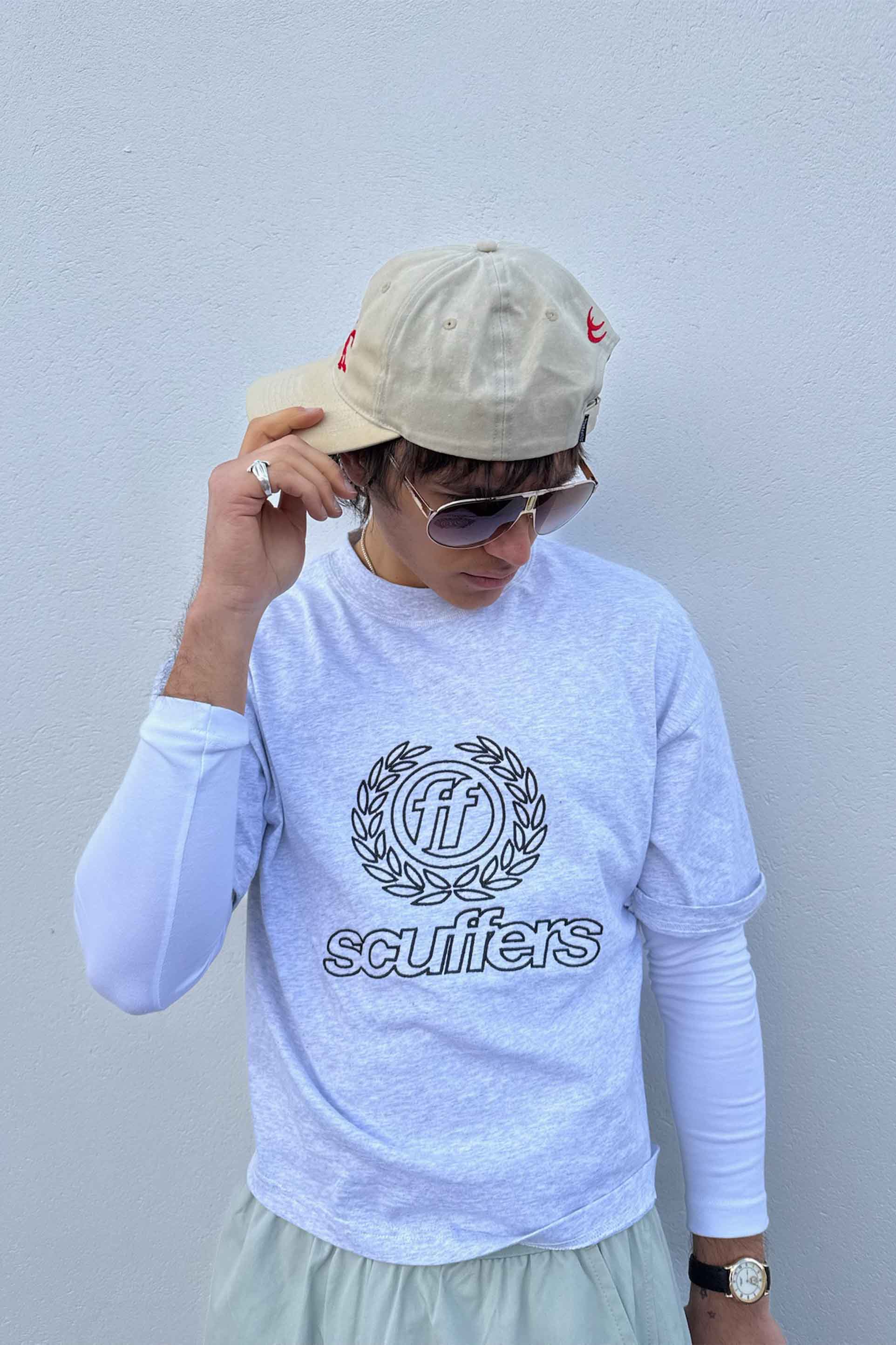 Polera Scuffers Melange - Grey