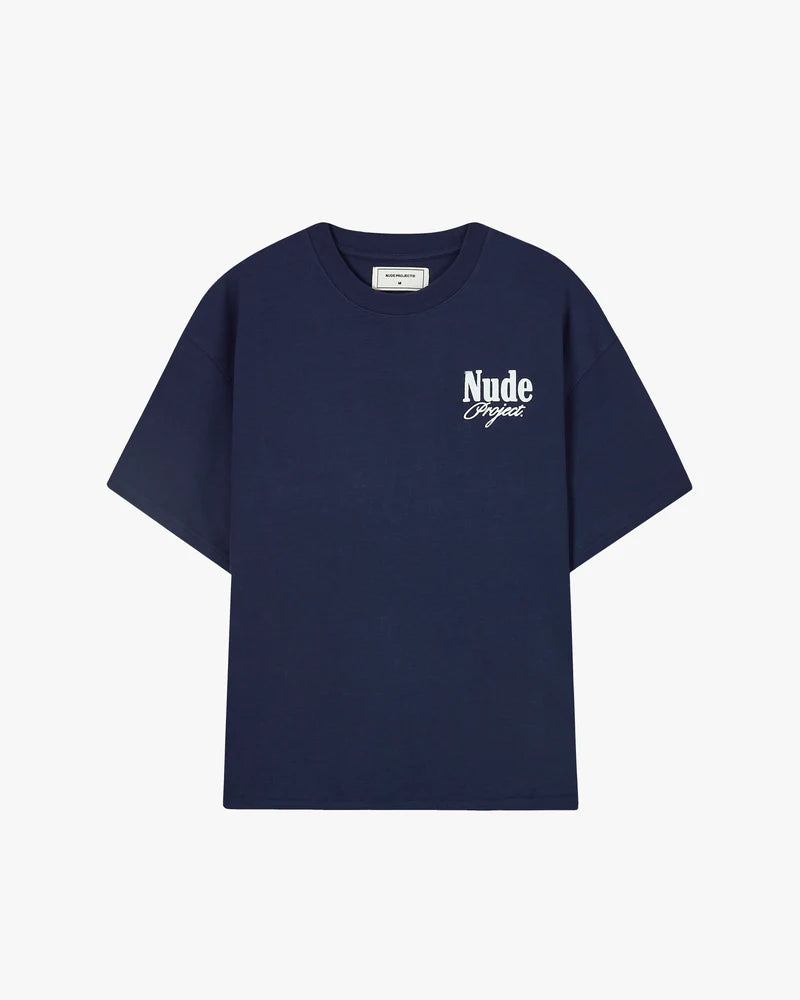 Polera Nude Project Pleasures Tee Navy