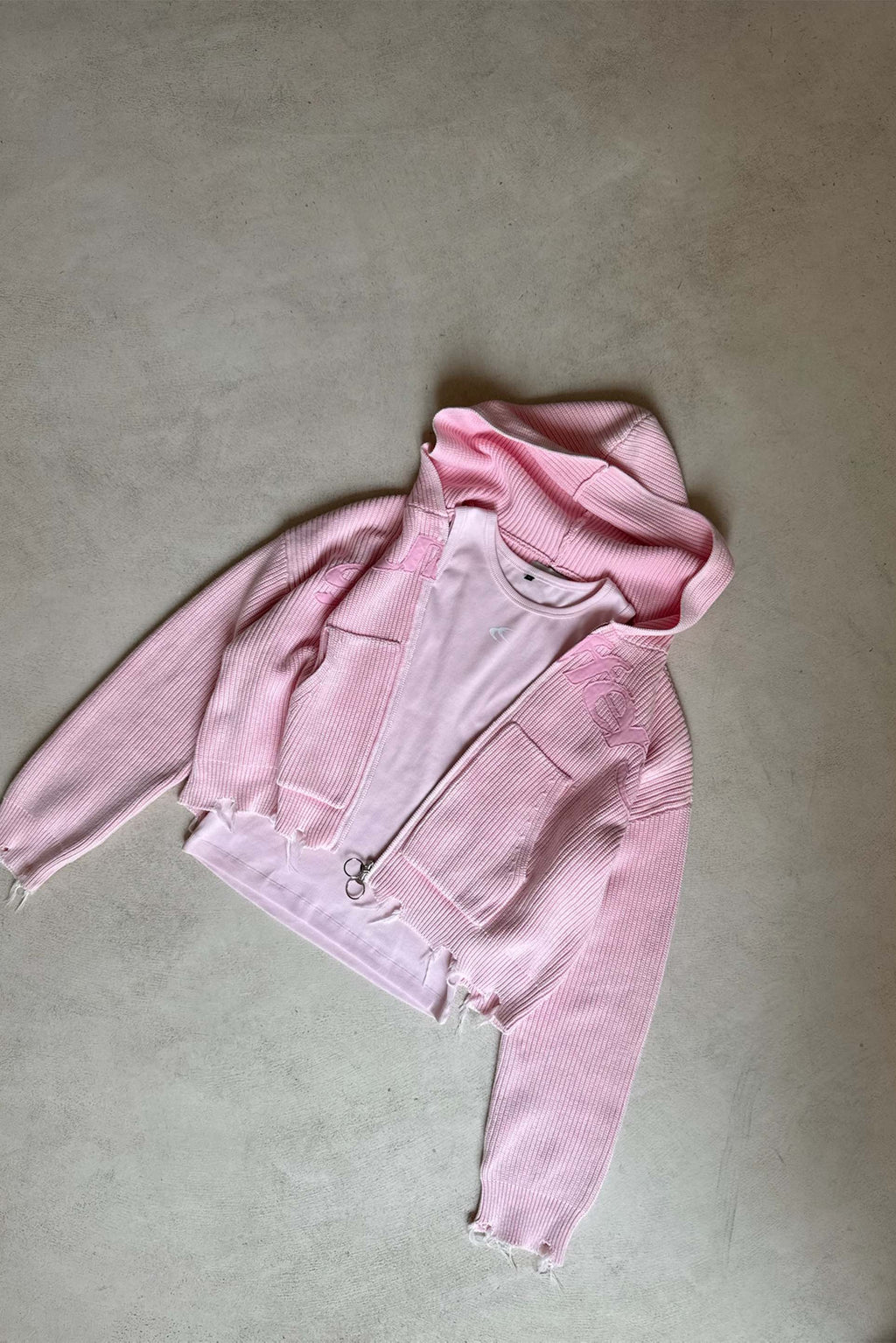 Poleron Scuffers New ligth zip - Pink