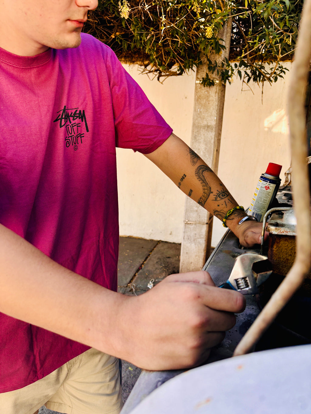 Polera Stussy - Tuff STUFF