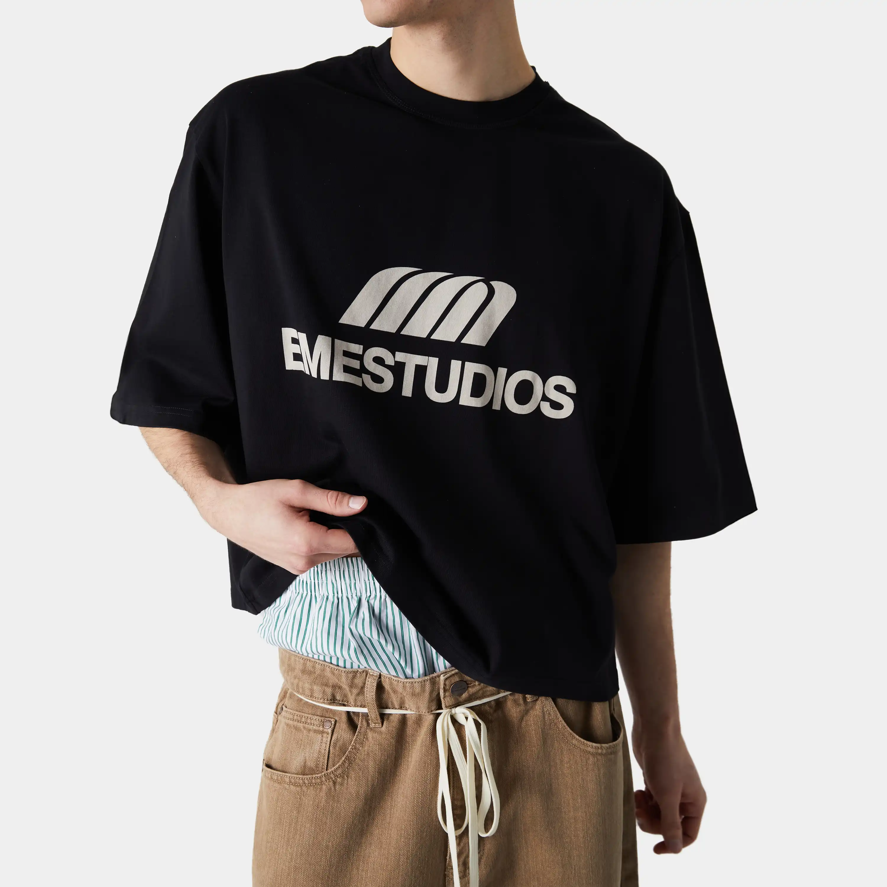 Polera Eme Studios - 2 Era shadow Oversized