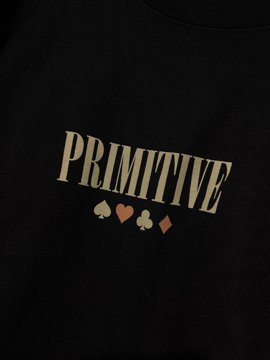 Polera Primitive Players HW - Black
