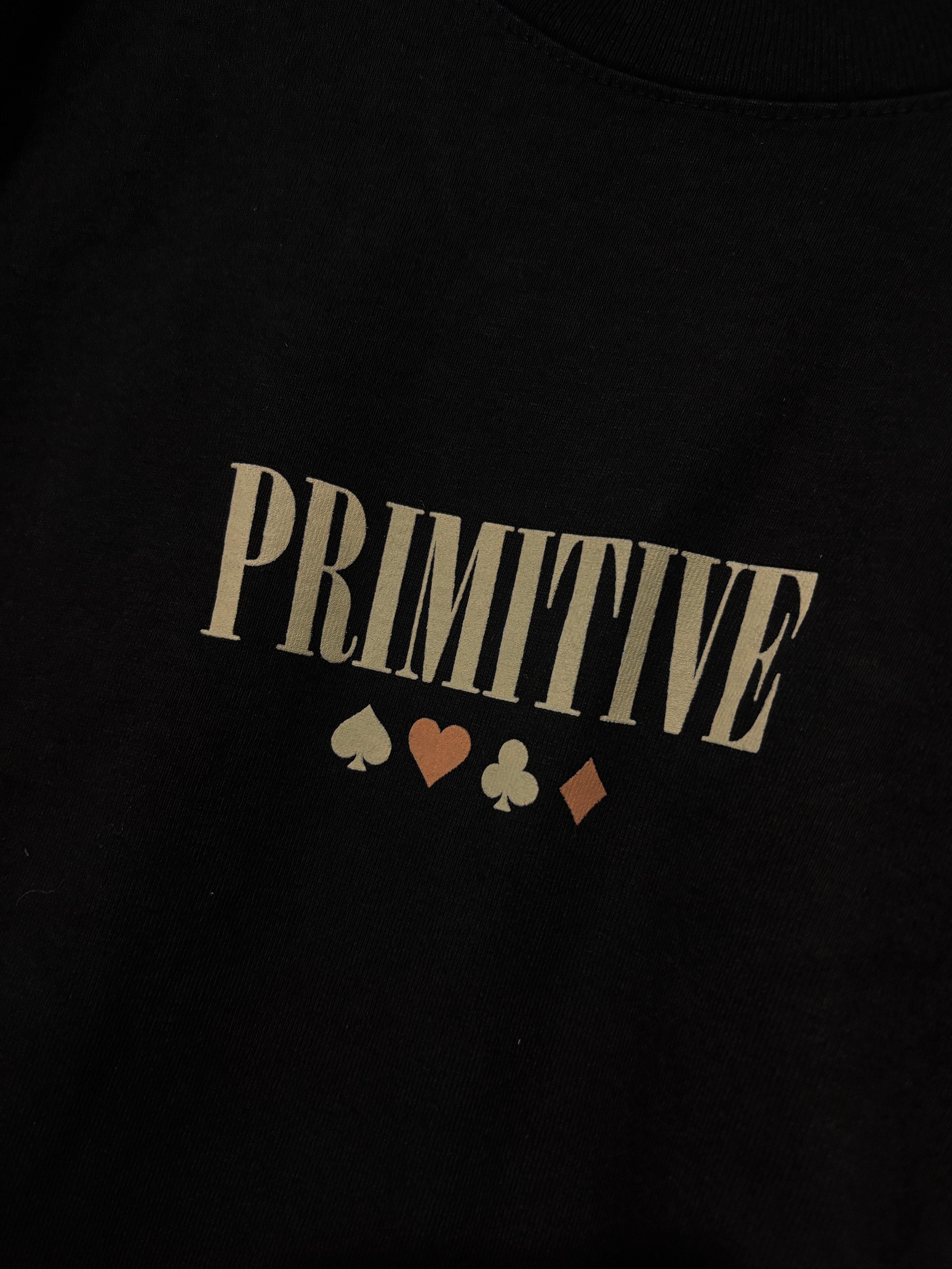 Polera Primitive Players HW - Black