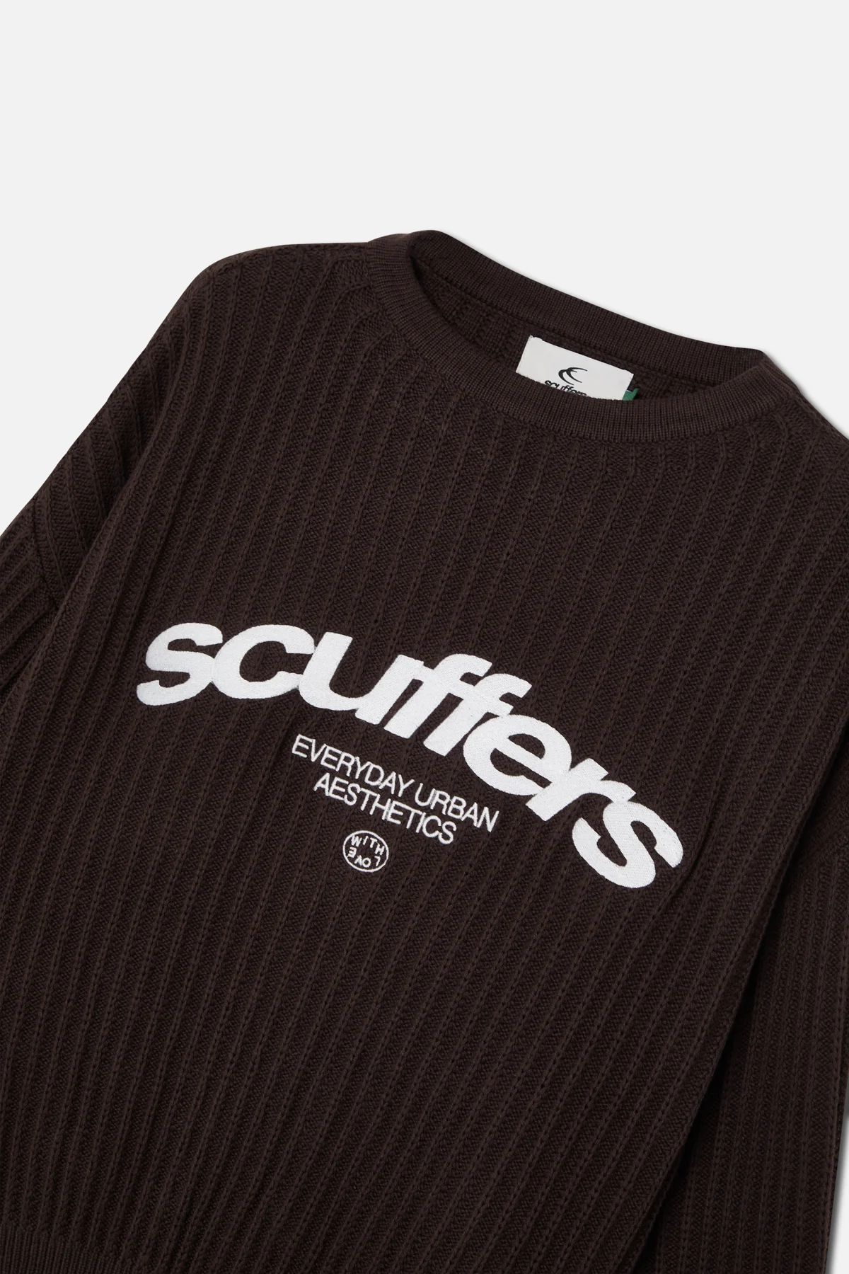Knit Iconic Brown - Scuffers