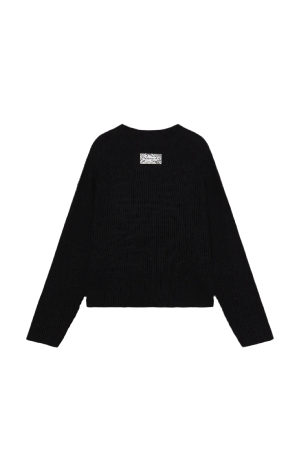 Knit Scuffers animal - Black