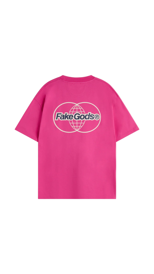 Polera Fake Goods Global - Fuchsia