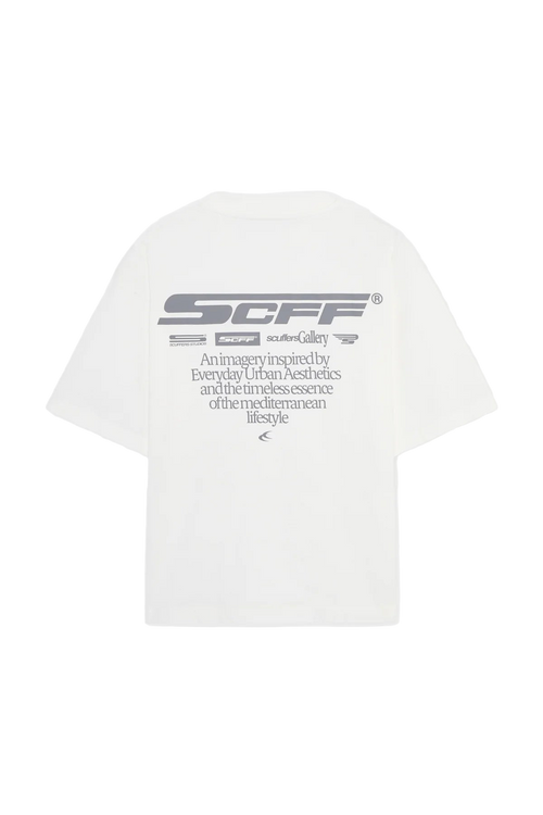 Polera Scuffefs Motor Studios - Ecru