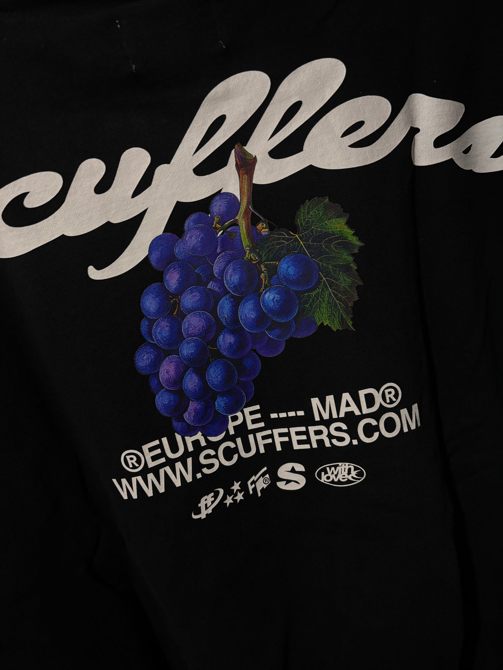 Polera Scuffers Tropical - Black