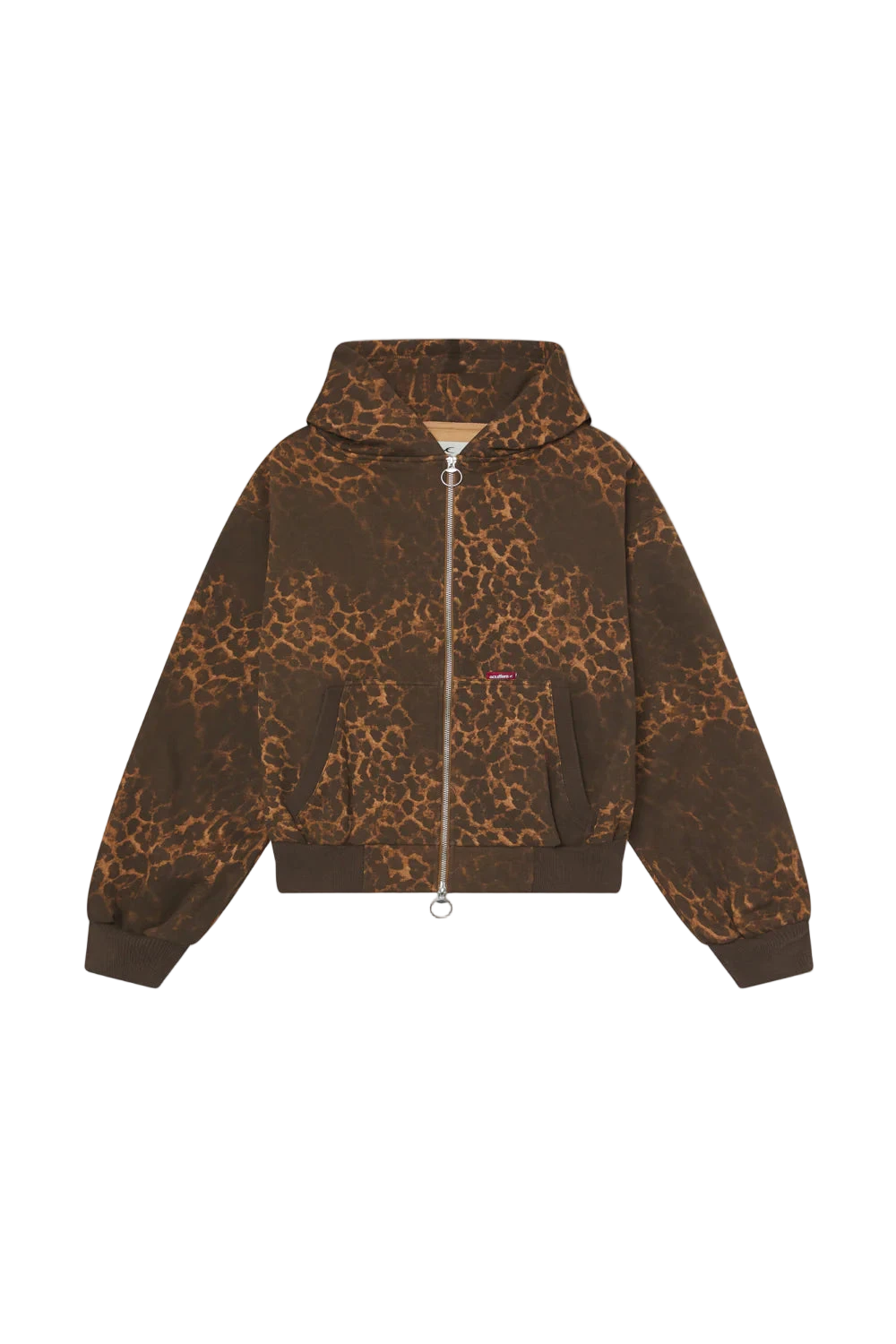Poleron Scuffers zip - leopard