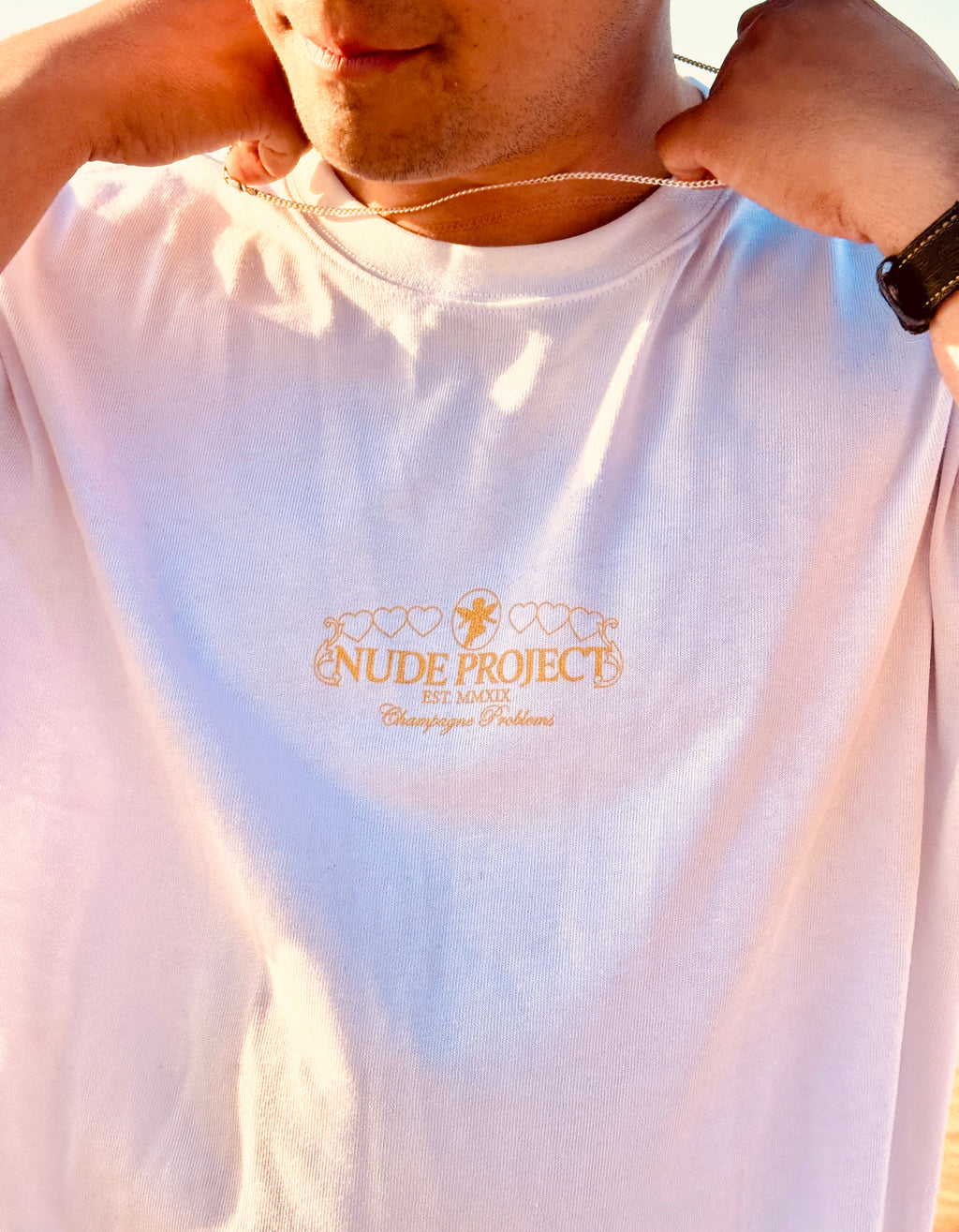 Polera Nude Project - Champagne problems