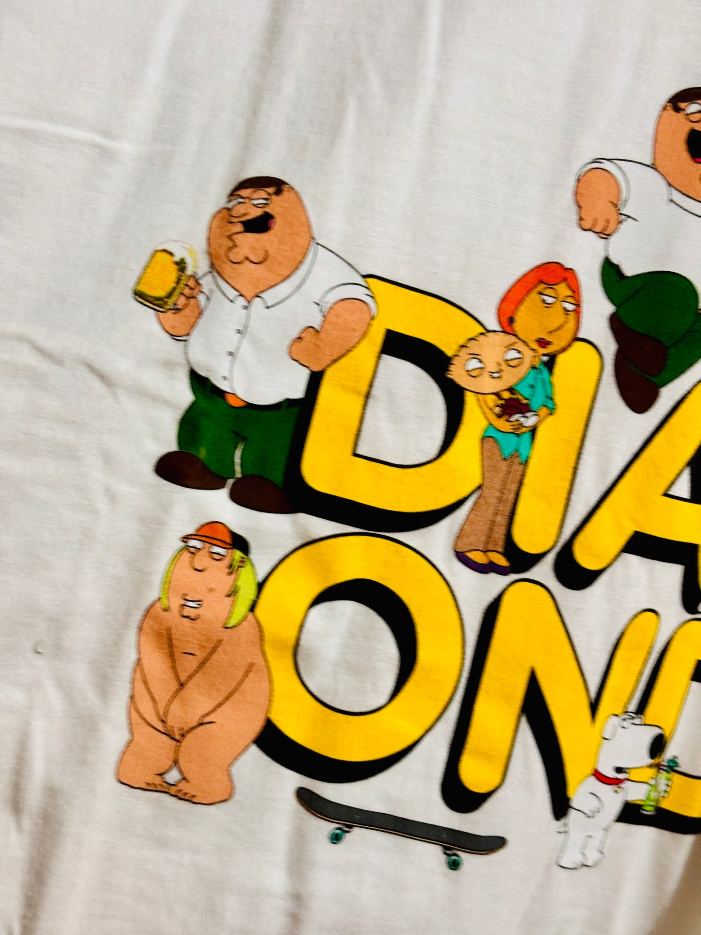 Polera diamond x family guy