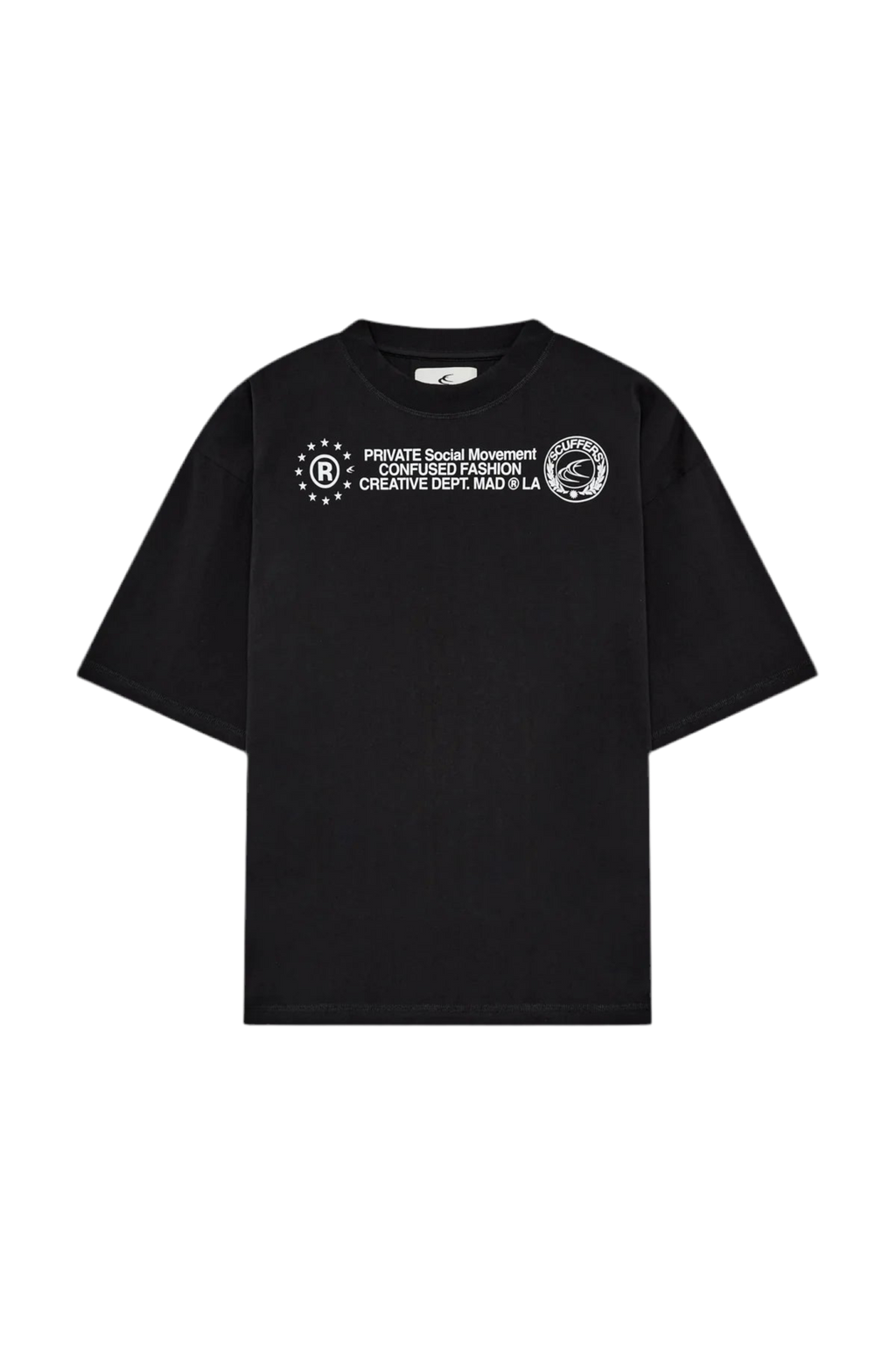 Polera Scuffers confused- Black