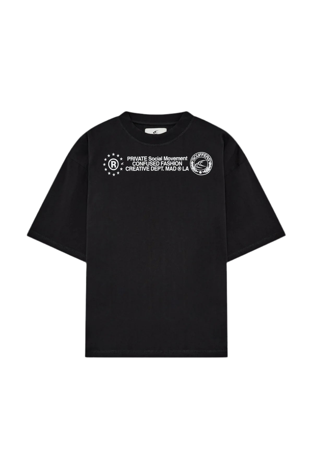Polera Scuffers confused- Black
