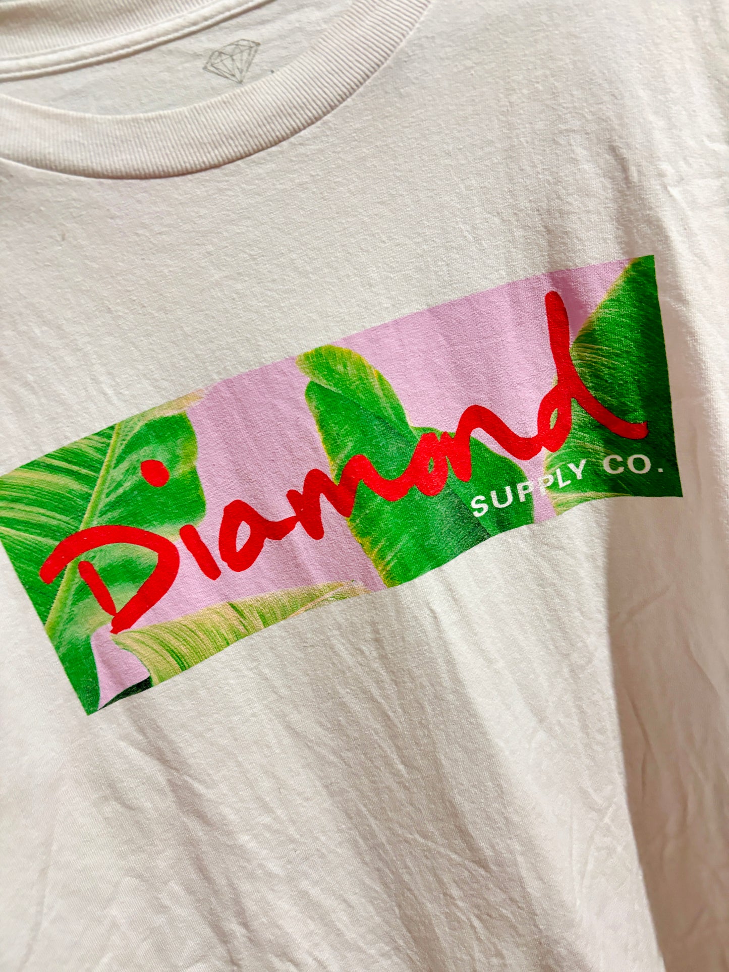 Polera Diamond - box logo