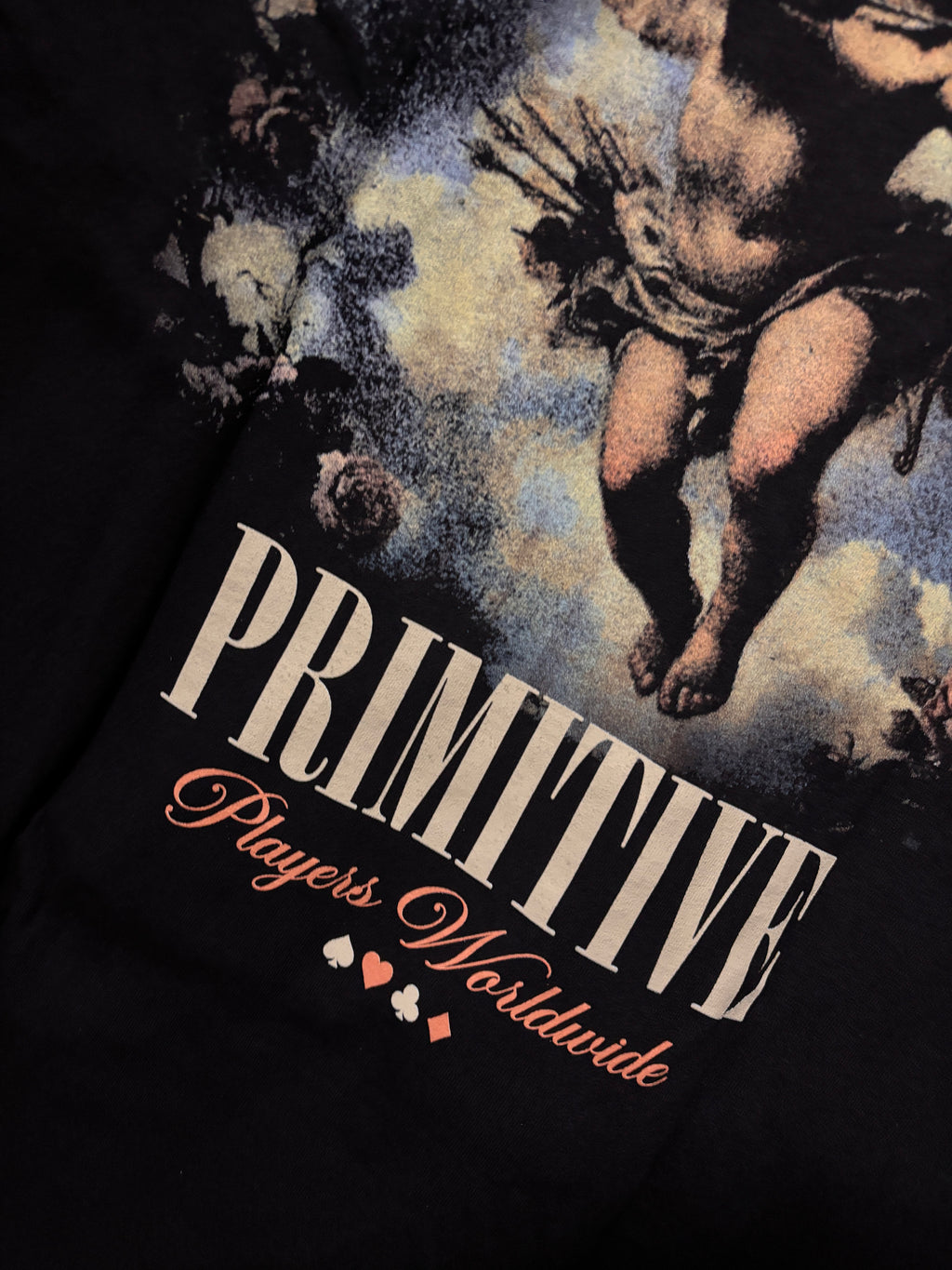 Polera Primitive Players HW - Black