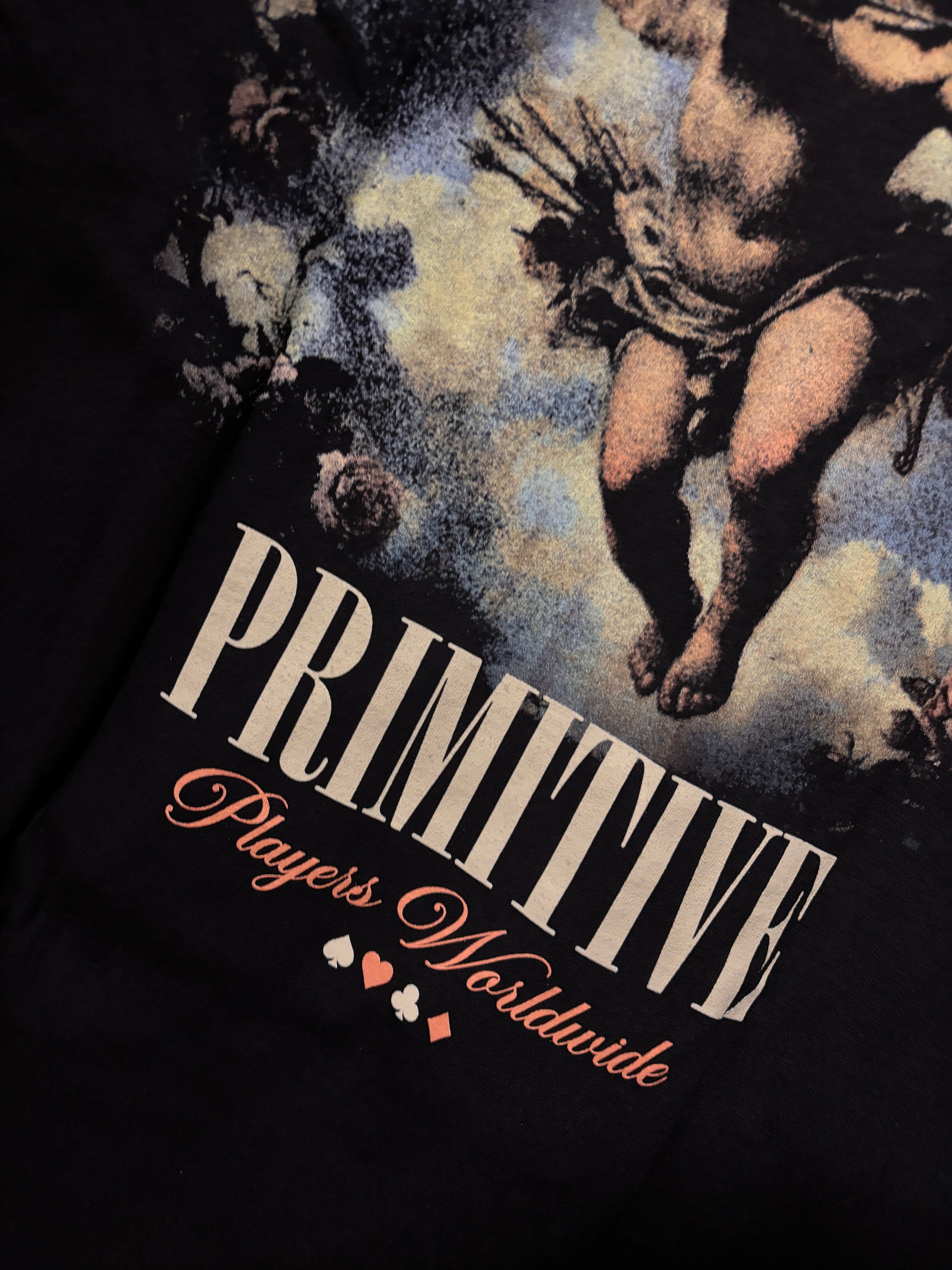 Polera Primitive Players HW - Black