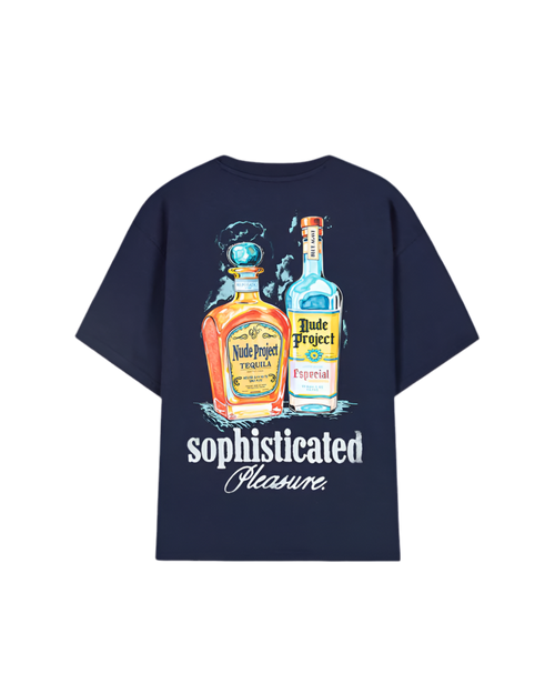Polera Nude Project Pleasures Tee Navy
