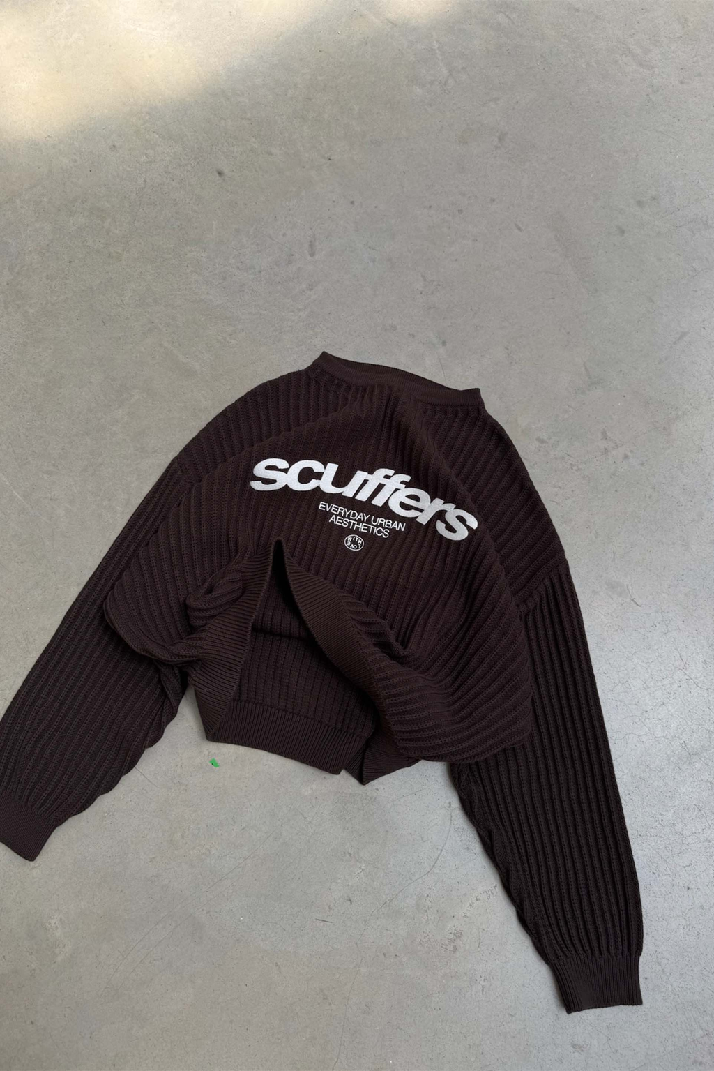 Knit Iconic Brown - Scuffers