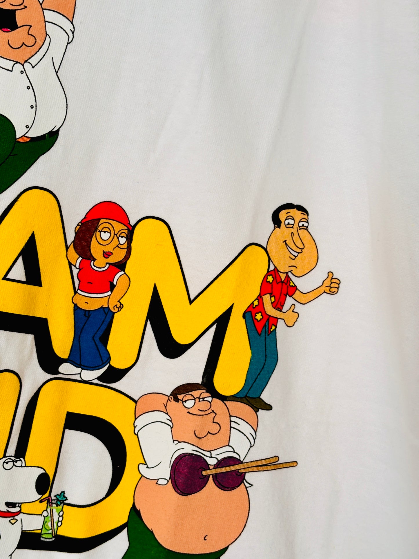 Polera diamond x family guy