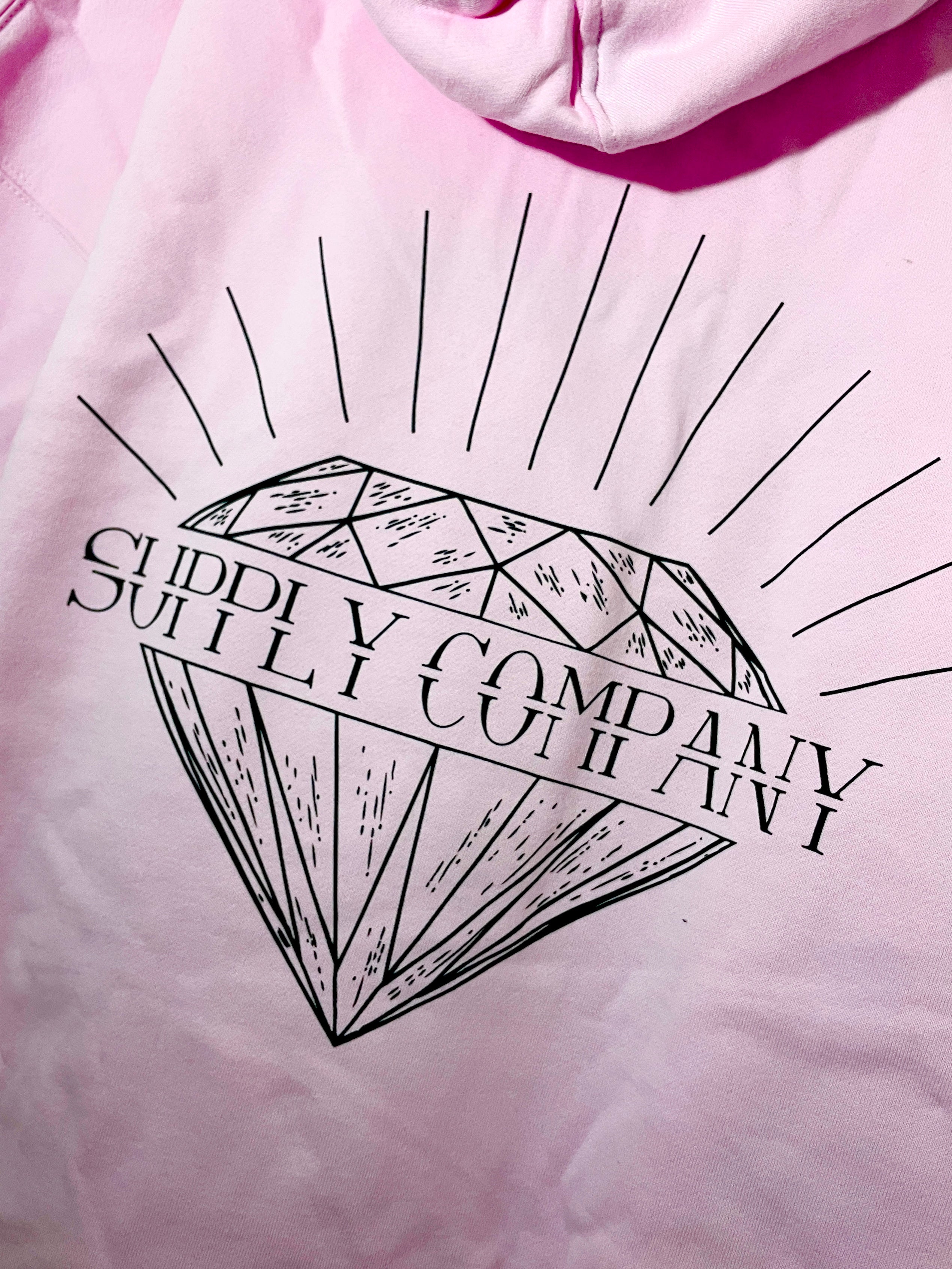 Poleron diamond Split- Pink