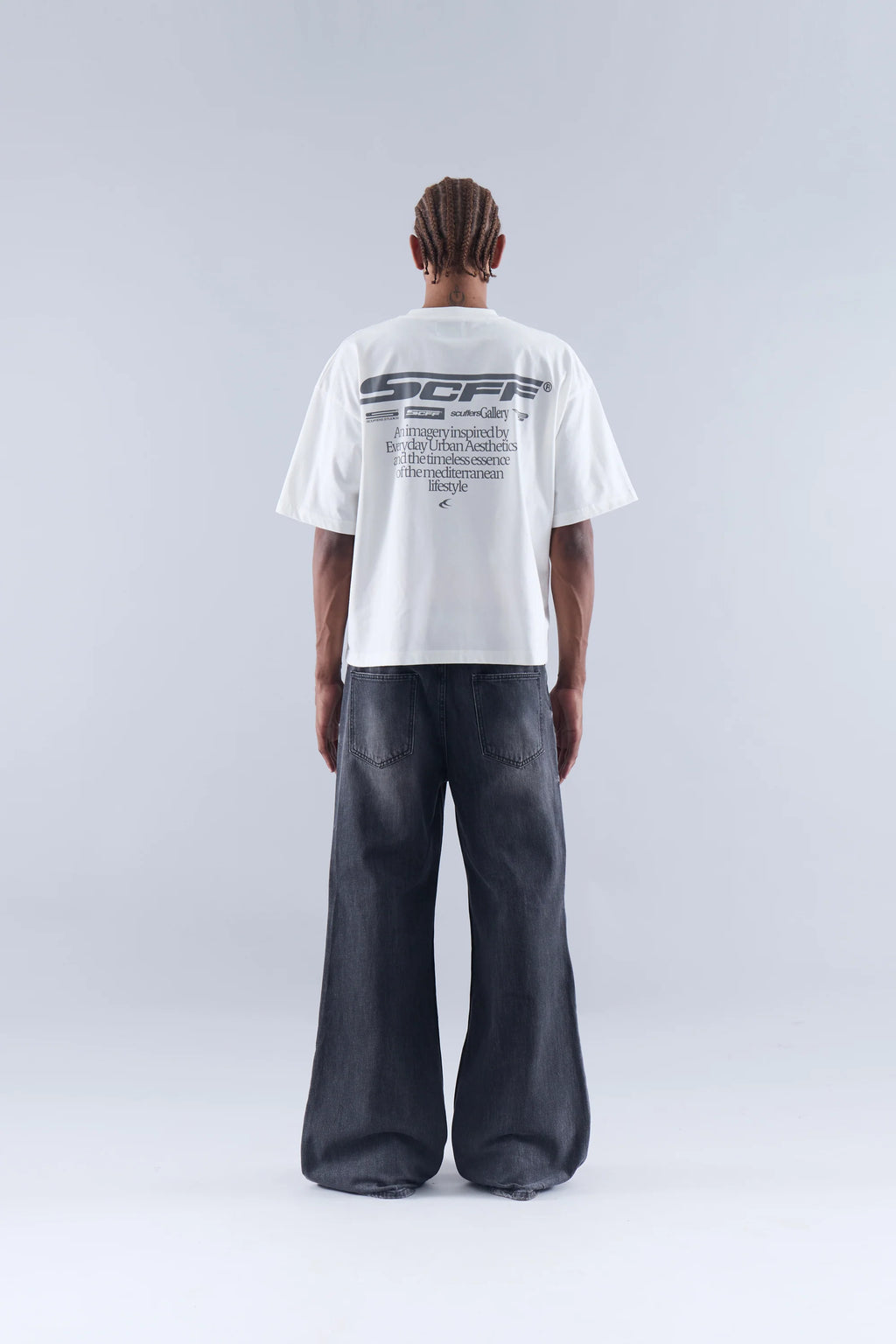 Polera Scuffefs Motor Studios - Ecru