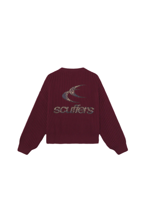 Knit Rookie Burgundy - Scuffers