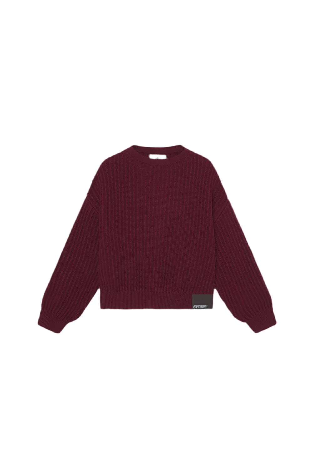 Knit Rookie Burgundy - Scuffers