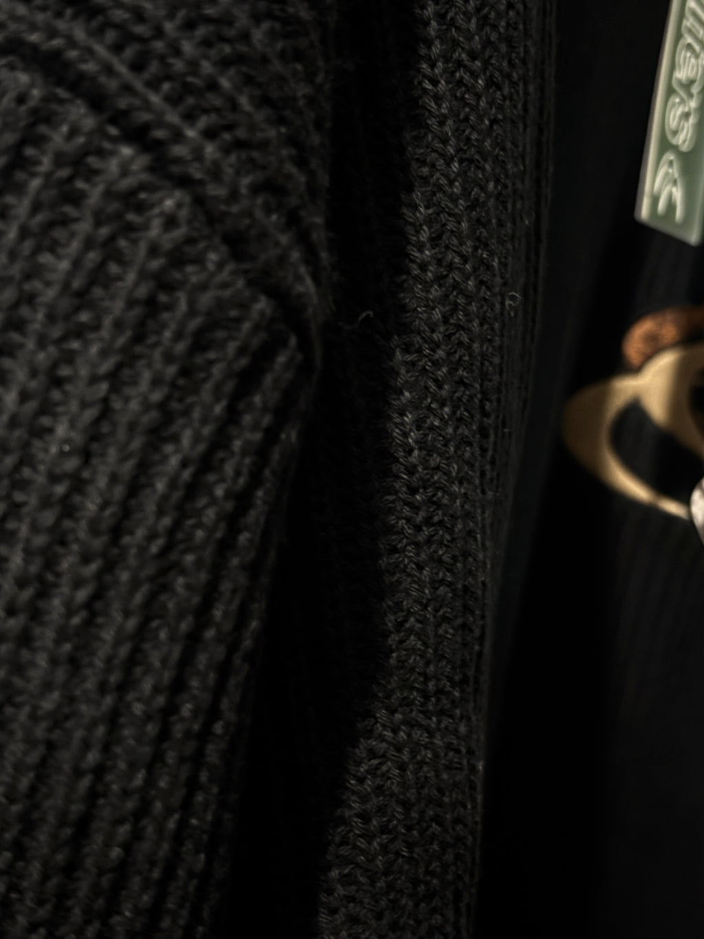 Knit Scuffers animal - Black