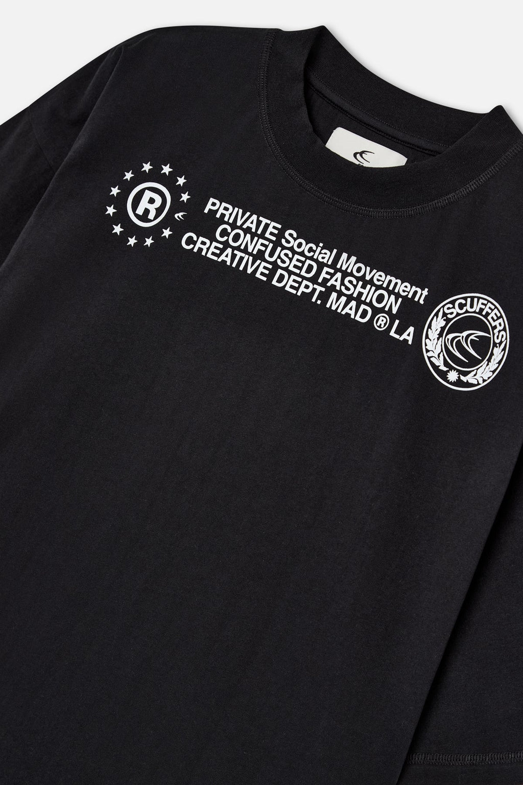 Polera Scuffers confused- Black