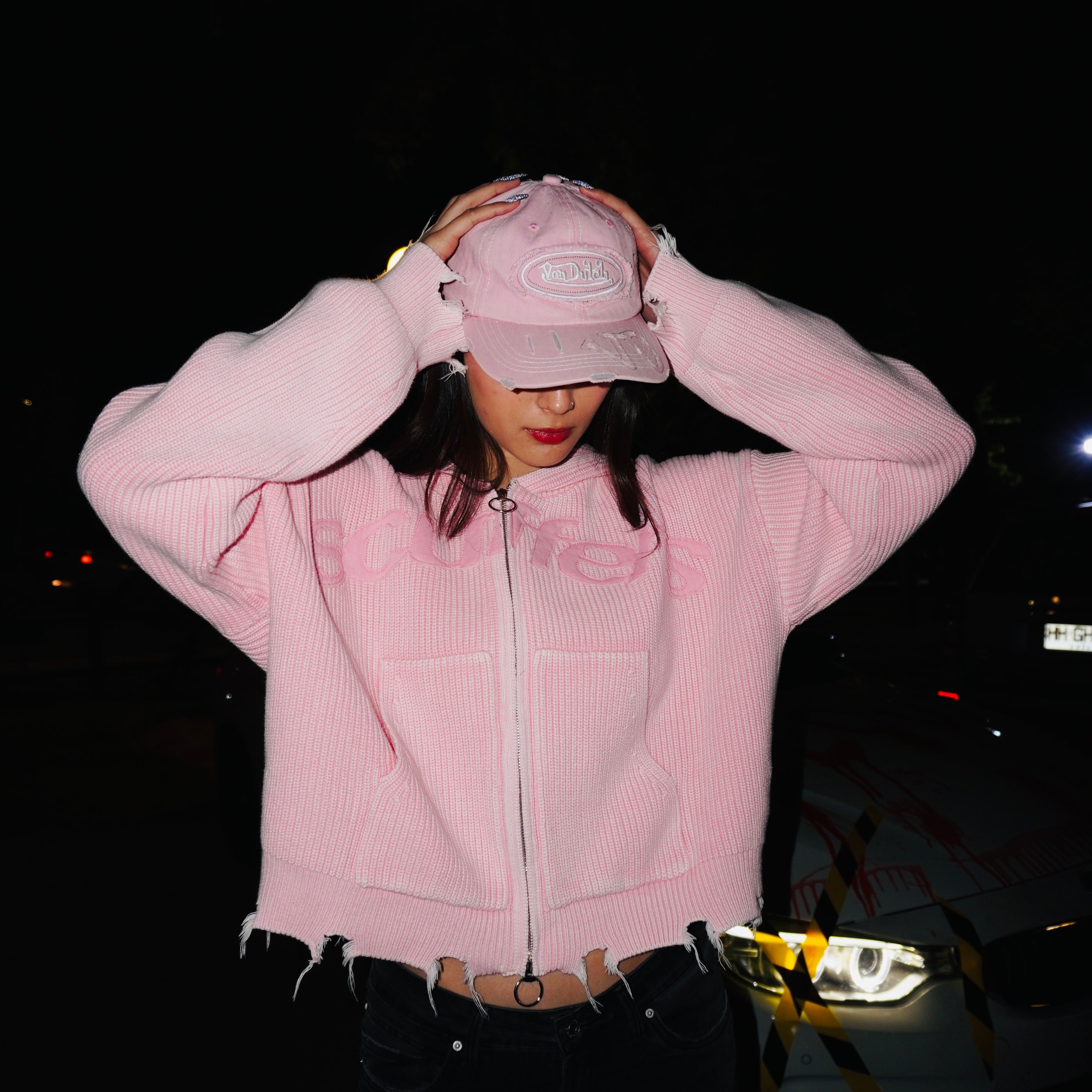 Poleron Scuffers New ligth zip - Pink