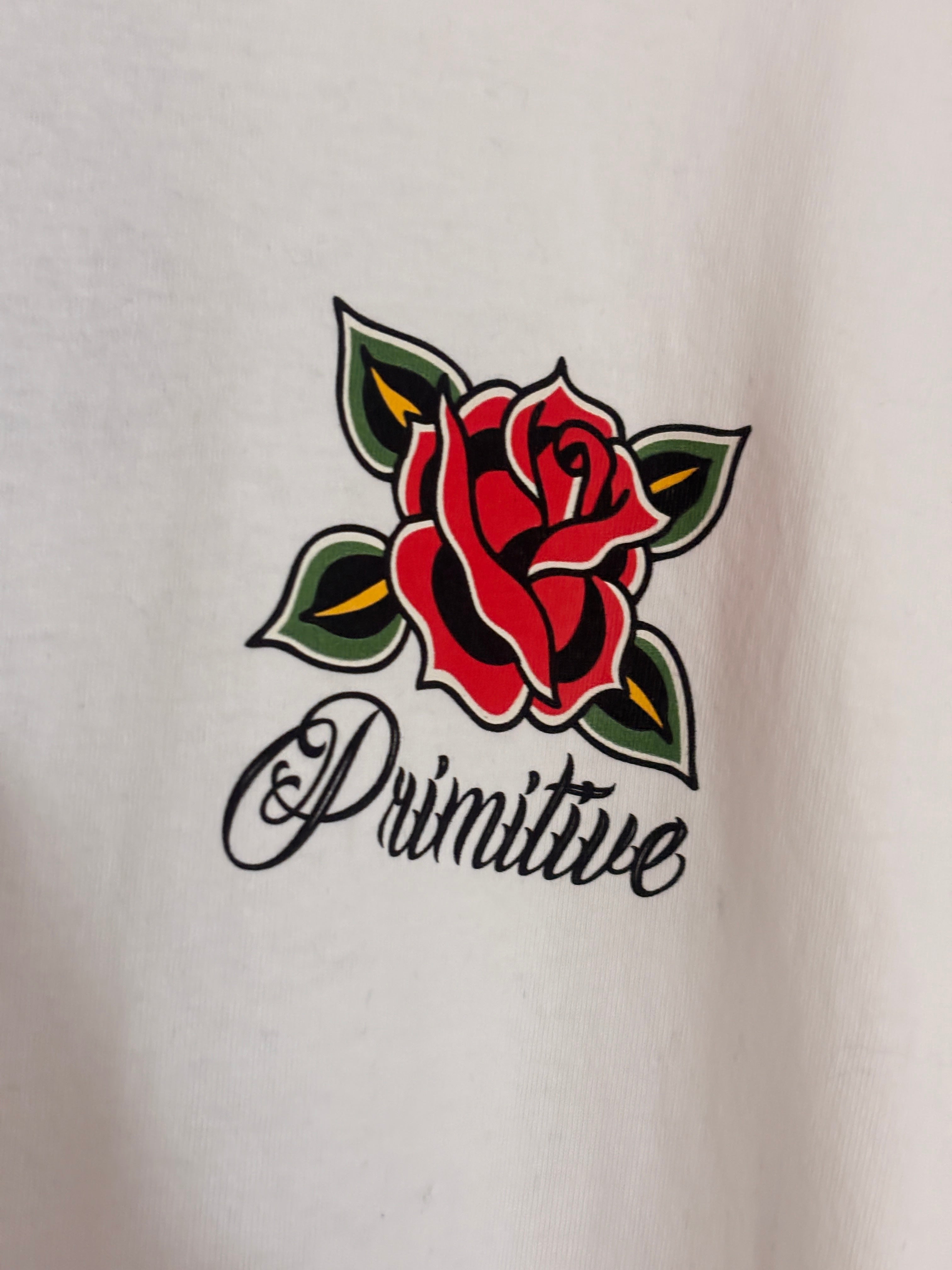 Polera Primitive Danger - White