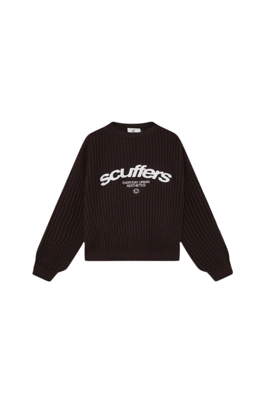 Knit Iconic Brown - Scuffers