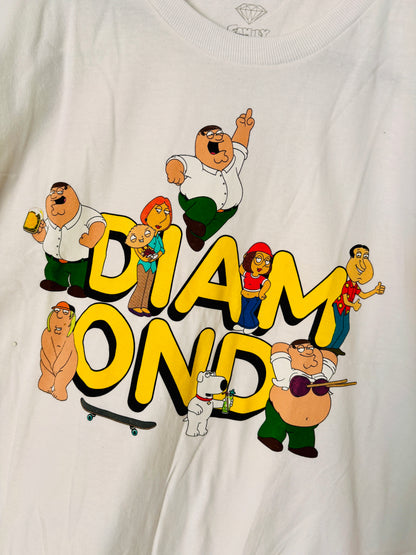 Polera diamond x family guy