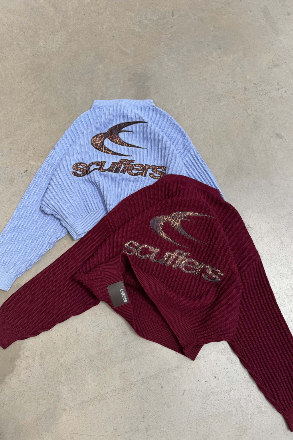 Knit Rookie Burgundy - Scuffers