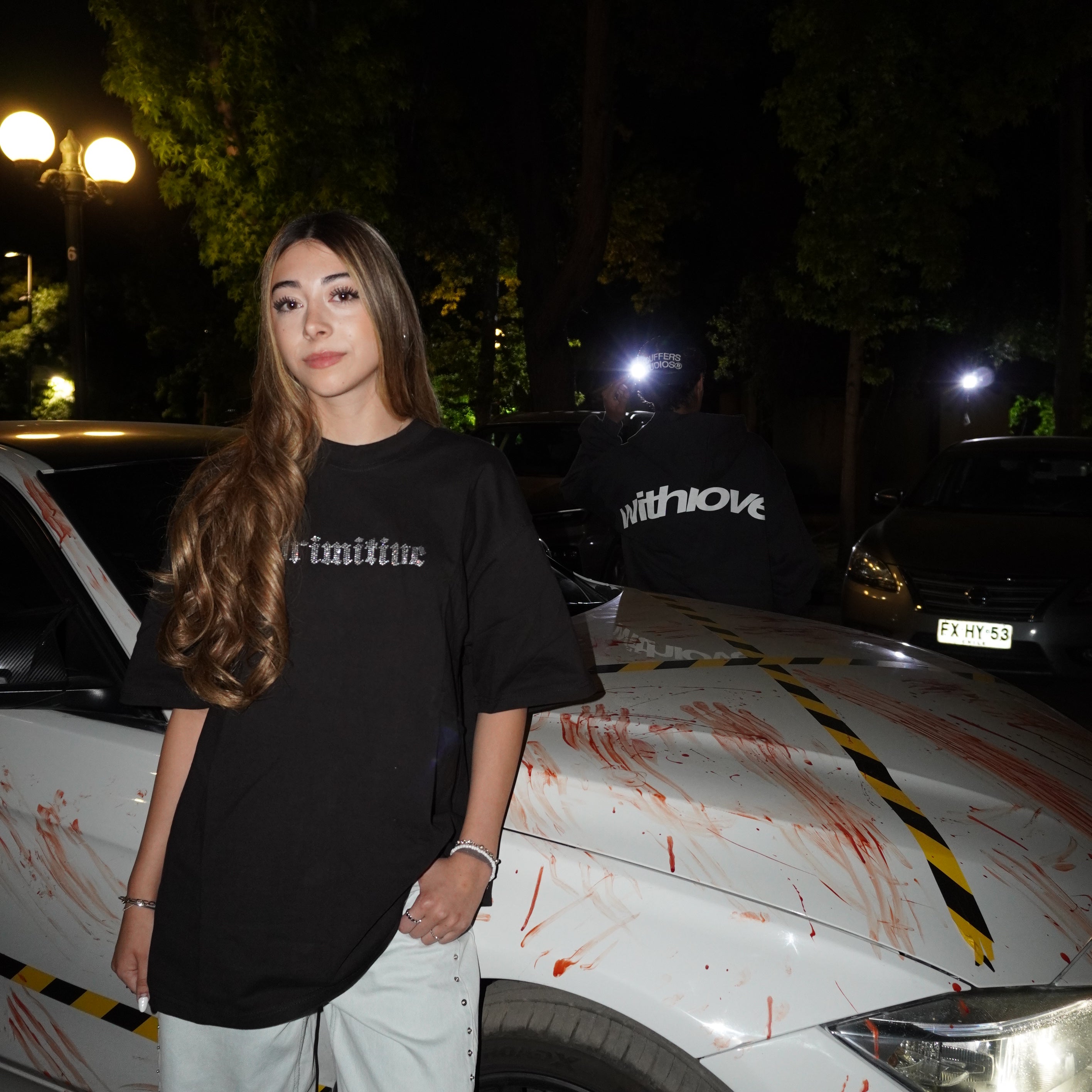 Polera Primitive Reflection HW - Negra