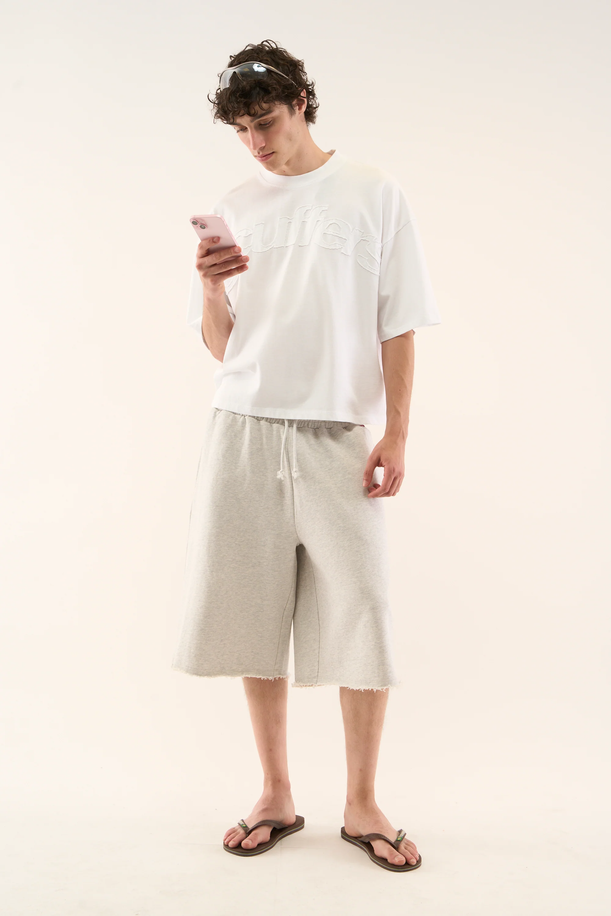 Polera Raw White - Scuffers