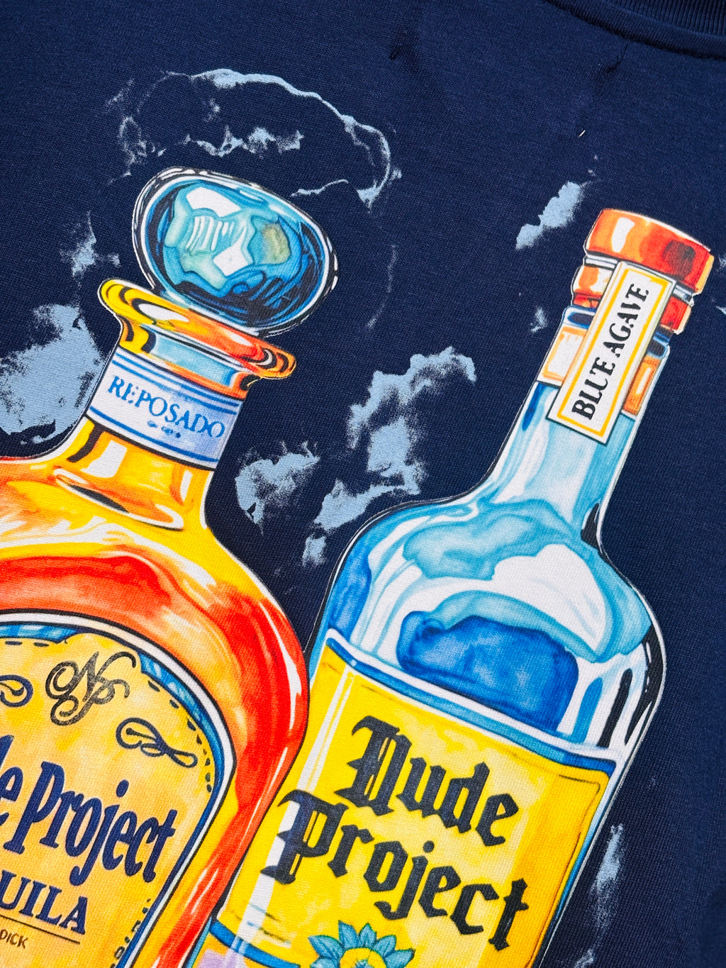 Polera Nude Project Pleasures Tee Navy