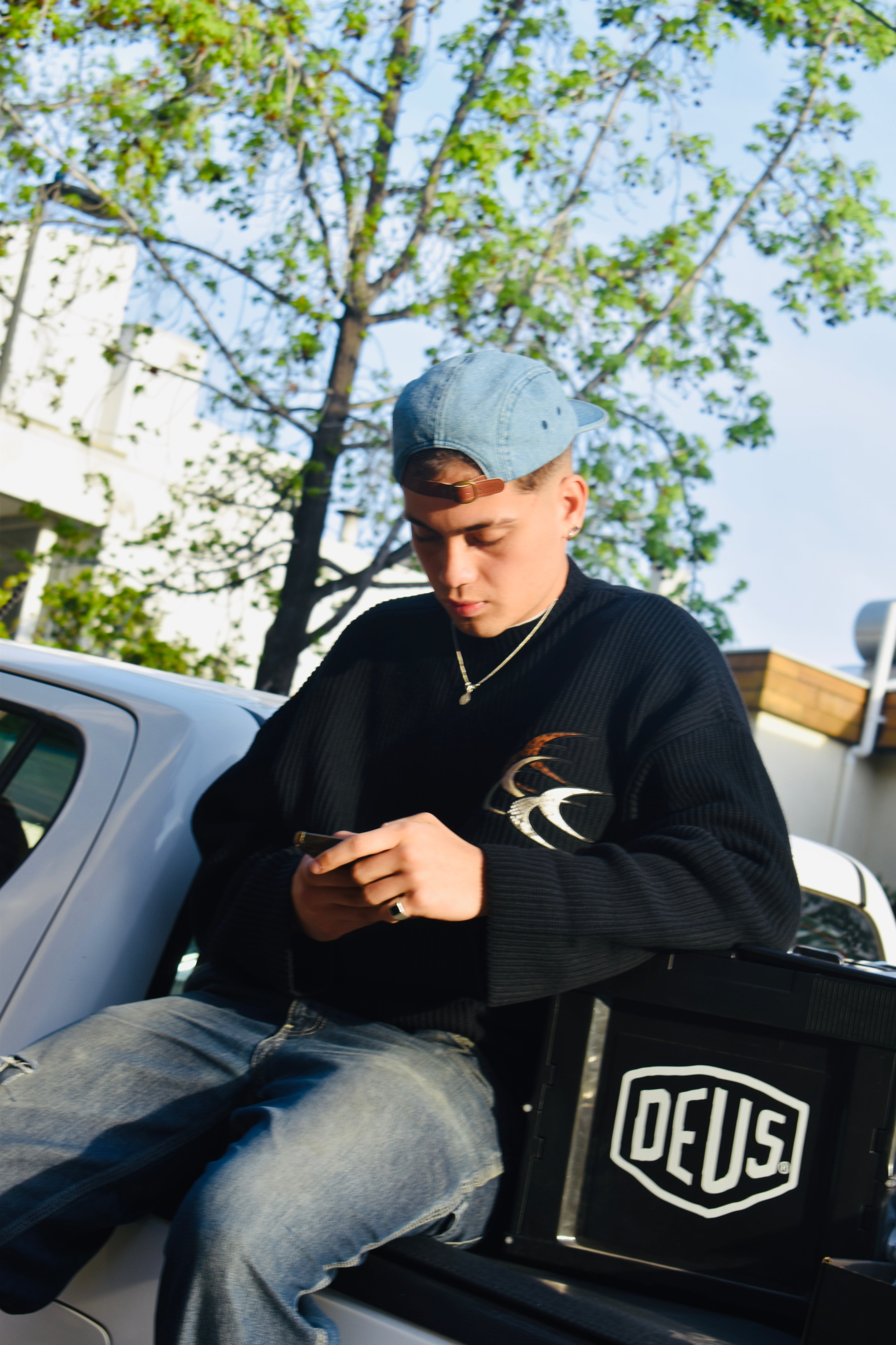 Knit Scuffers animal - Black