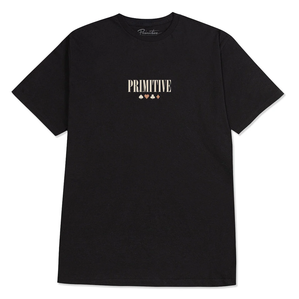 Polera Primitive Players HW - Black
