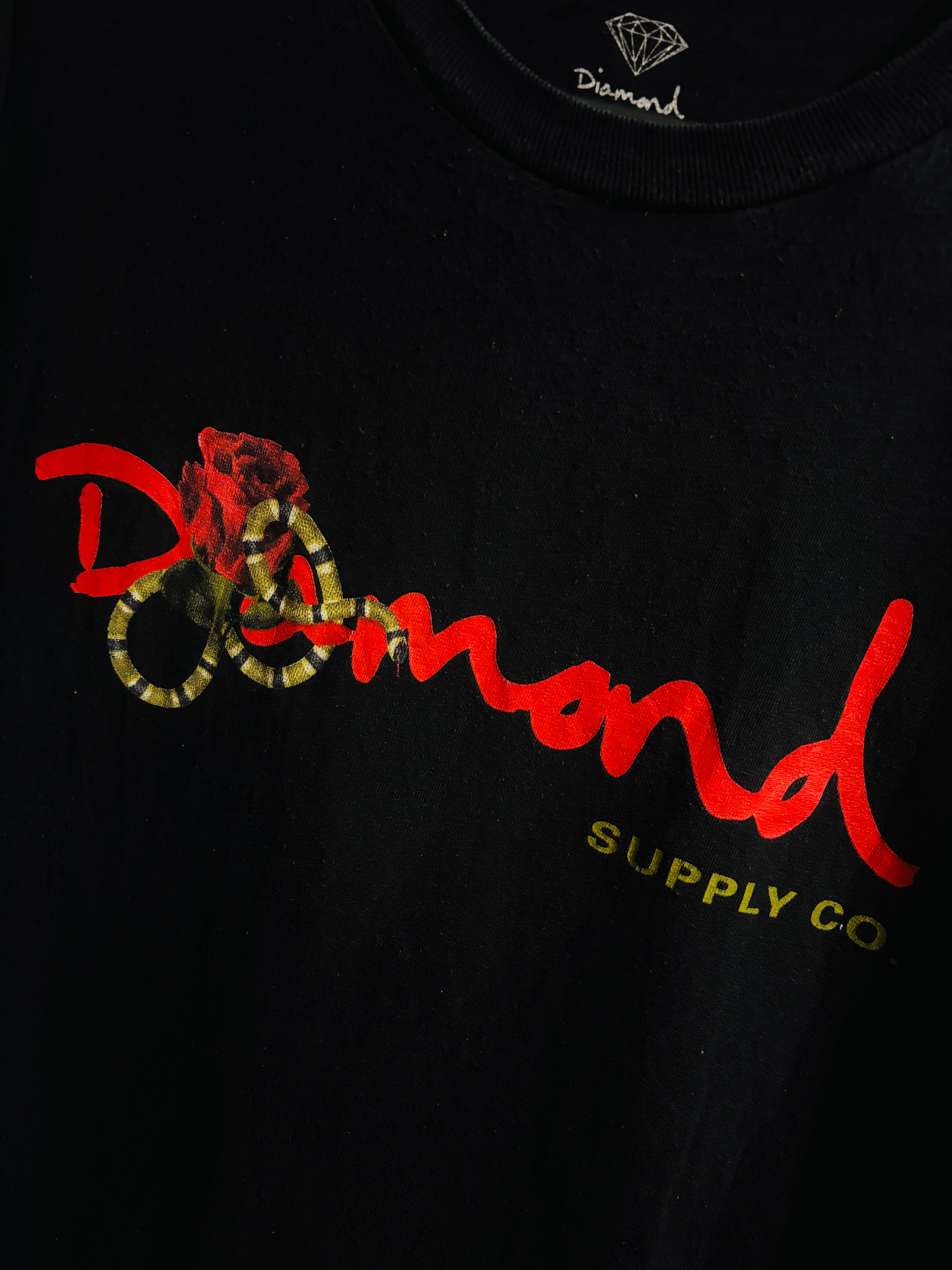 Polera Diamond SNAKE - black