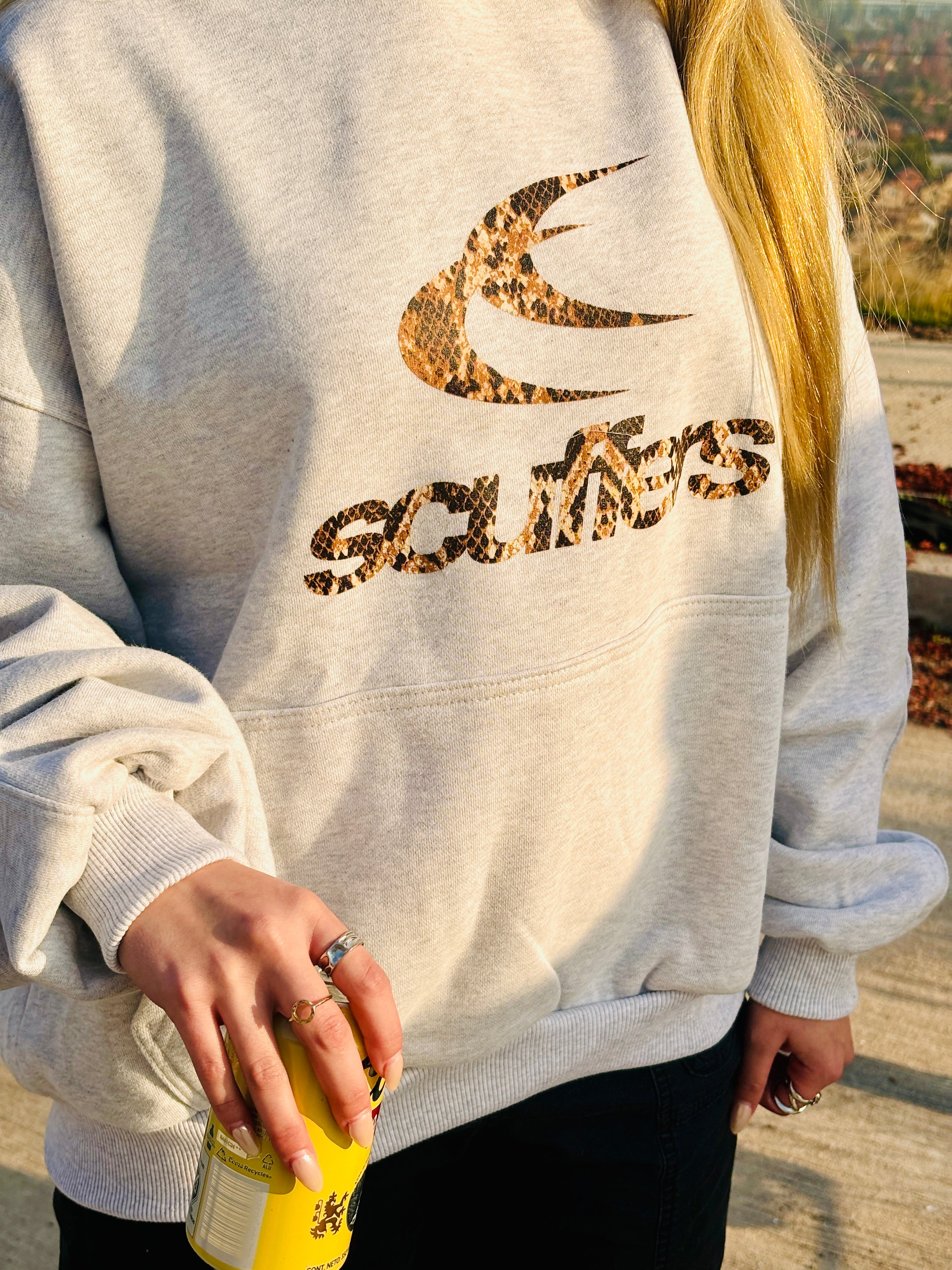 Poleron SAFARI Grey - Scuffers